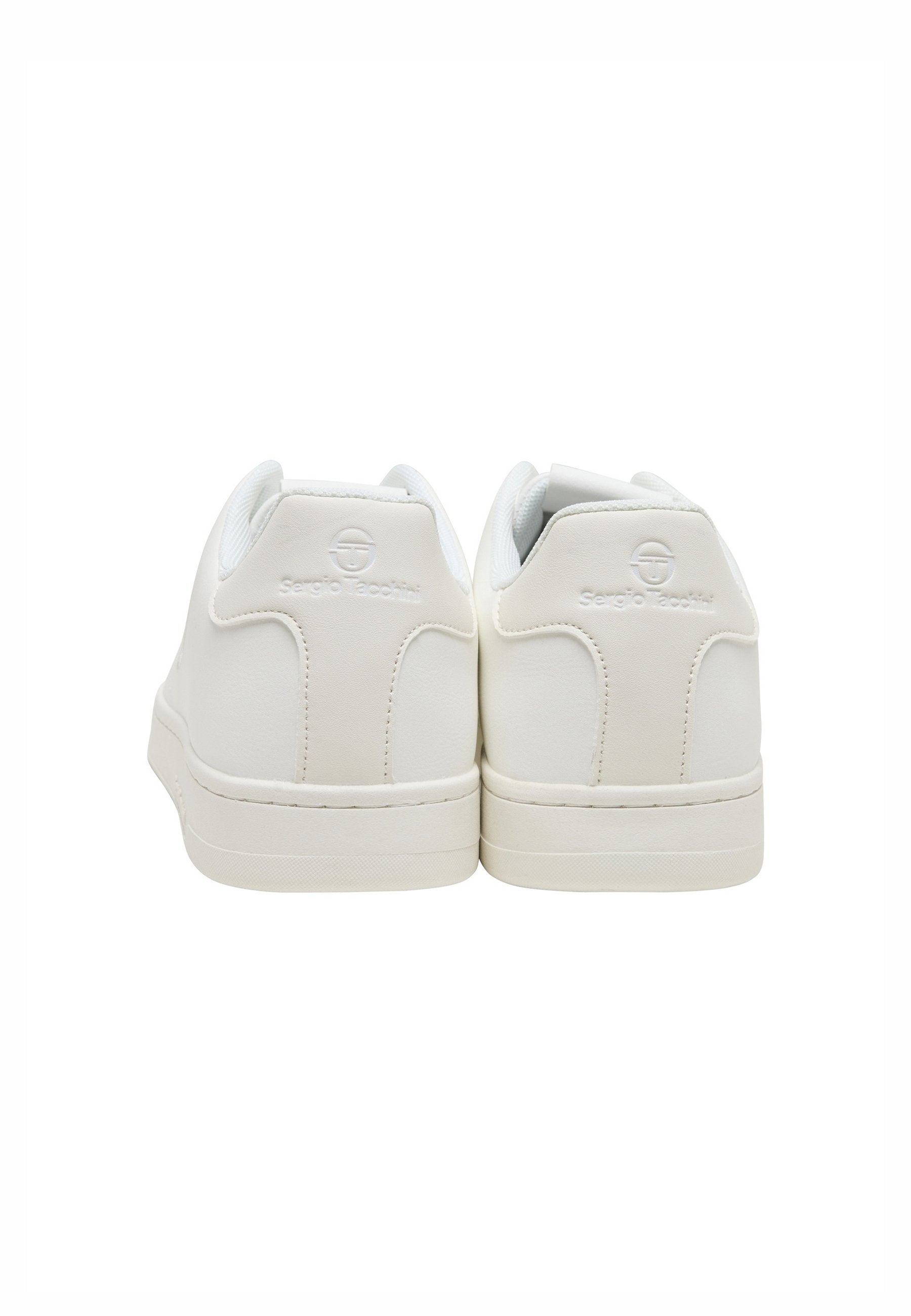 SERGIO TACCHINI BRAVO LTX CASUAL TRAINERS WHITE/GARDENIA