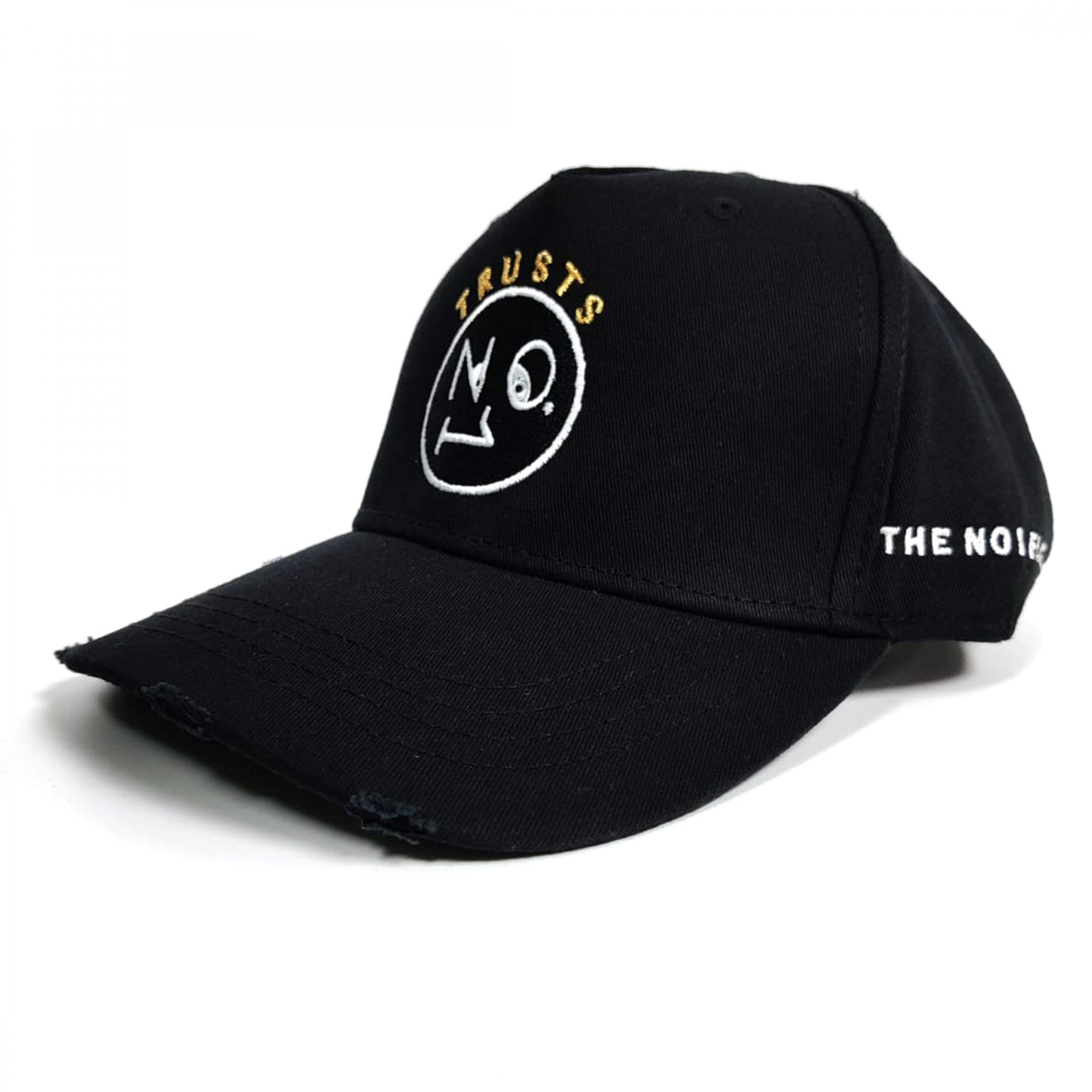 The No1 Face Trusts No1 Black Logo Badge Baseball Cap 3