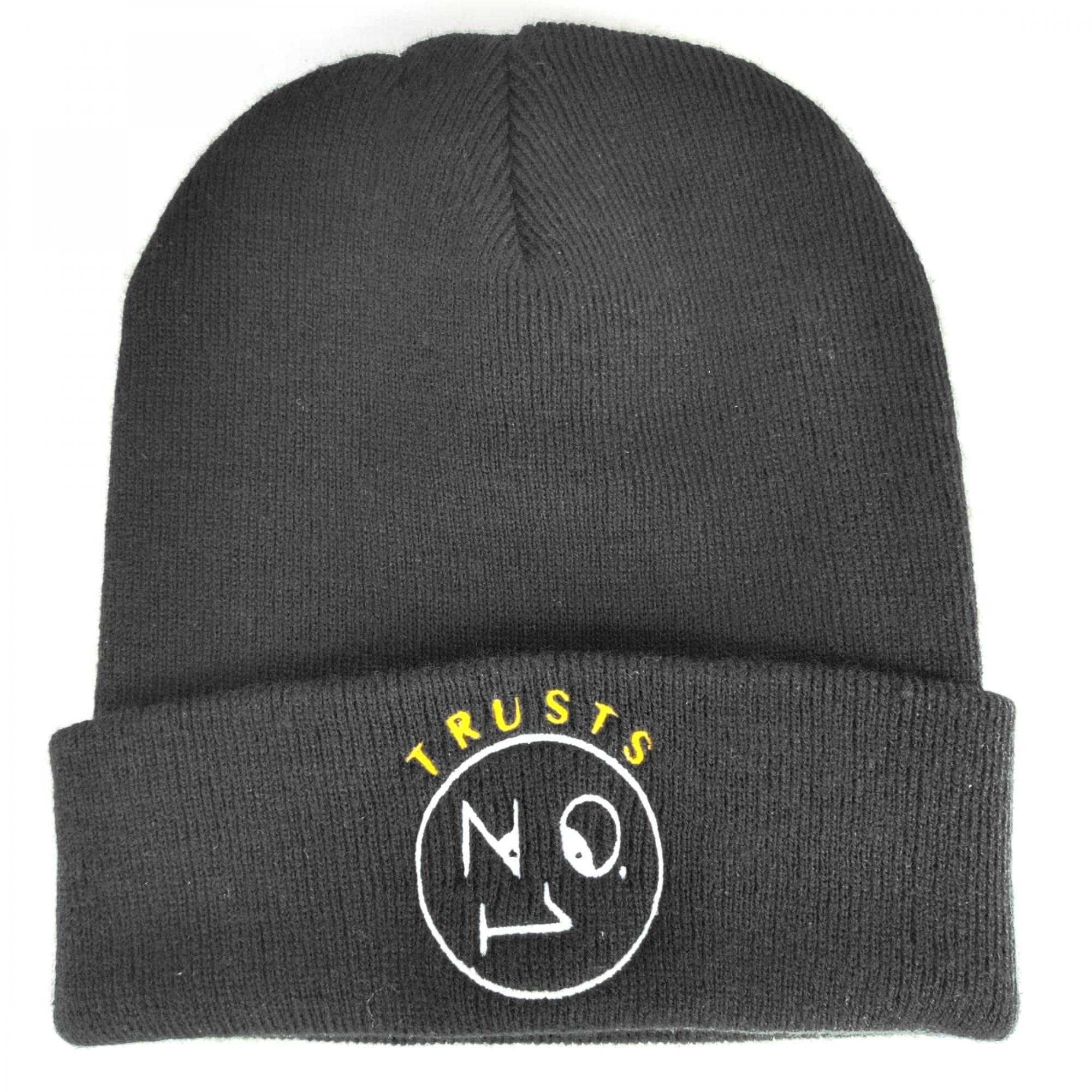 The No1 Face Trusts No1 Black Beanie Hat