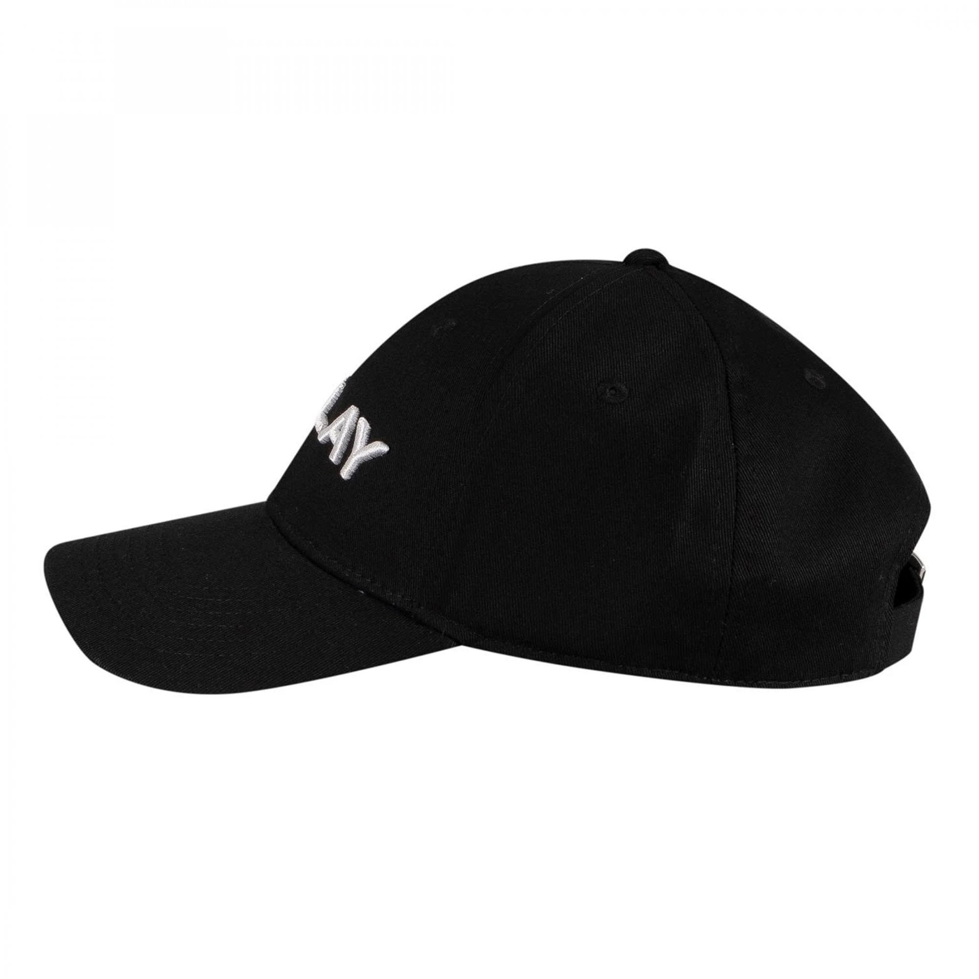 Replay Logo Black Baseball Cap AX4161