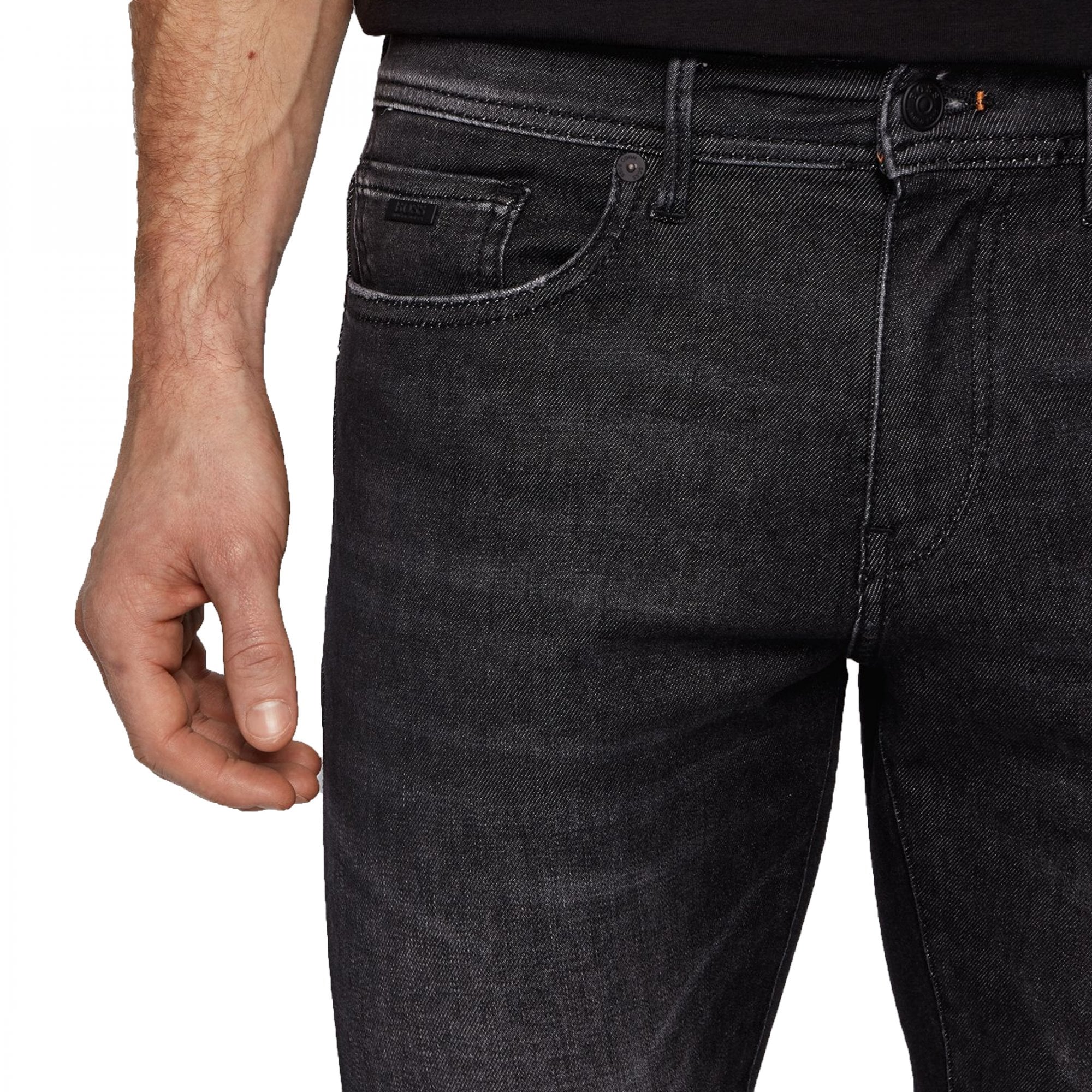 Hugo Boss Charleston BC Peached Black/Grey Washed Extra Slim Jeans 025 50444756