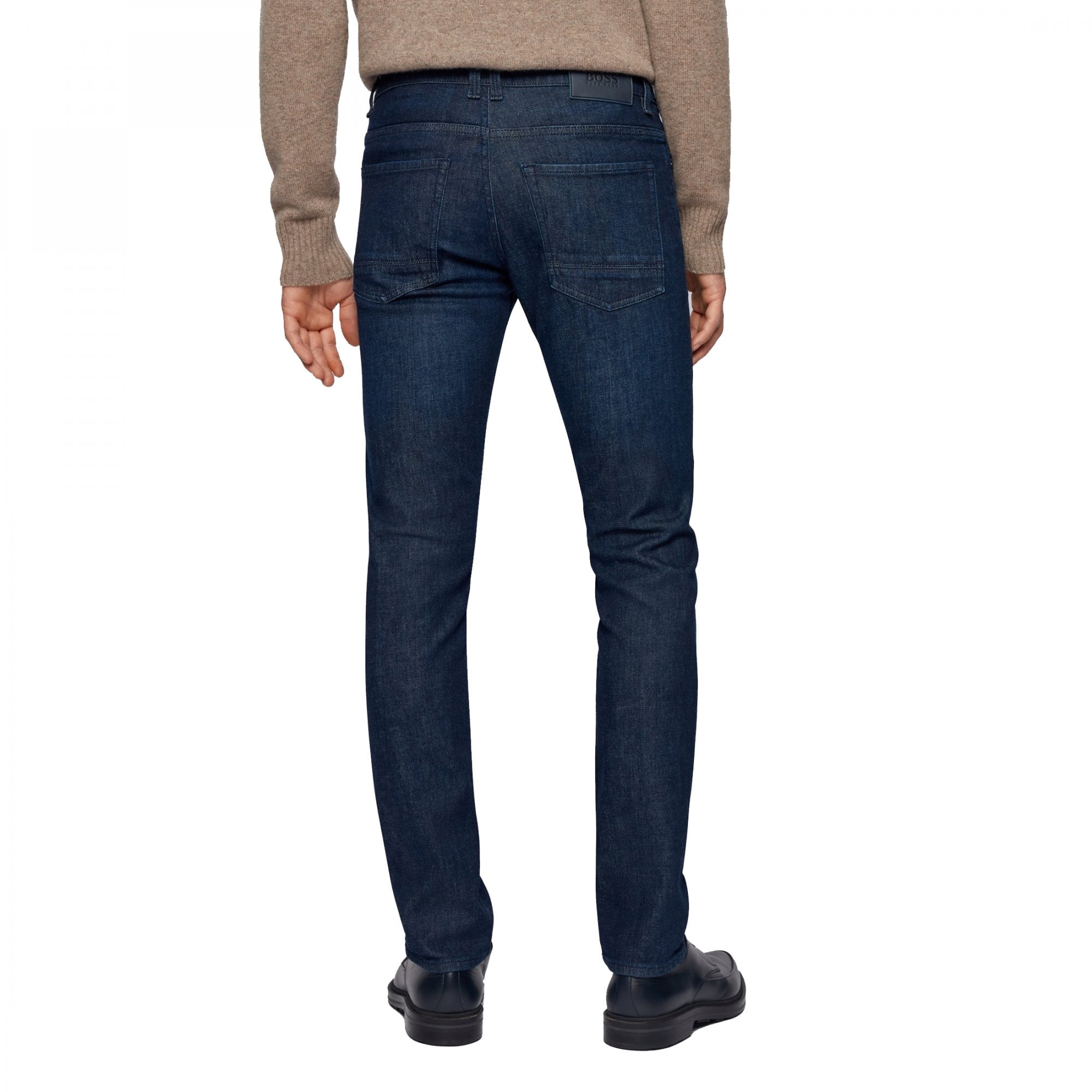 Hugo Boss Delaware3-1+ Blue Washed Slim Fit Jeans 410 50458124