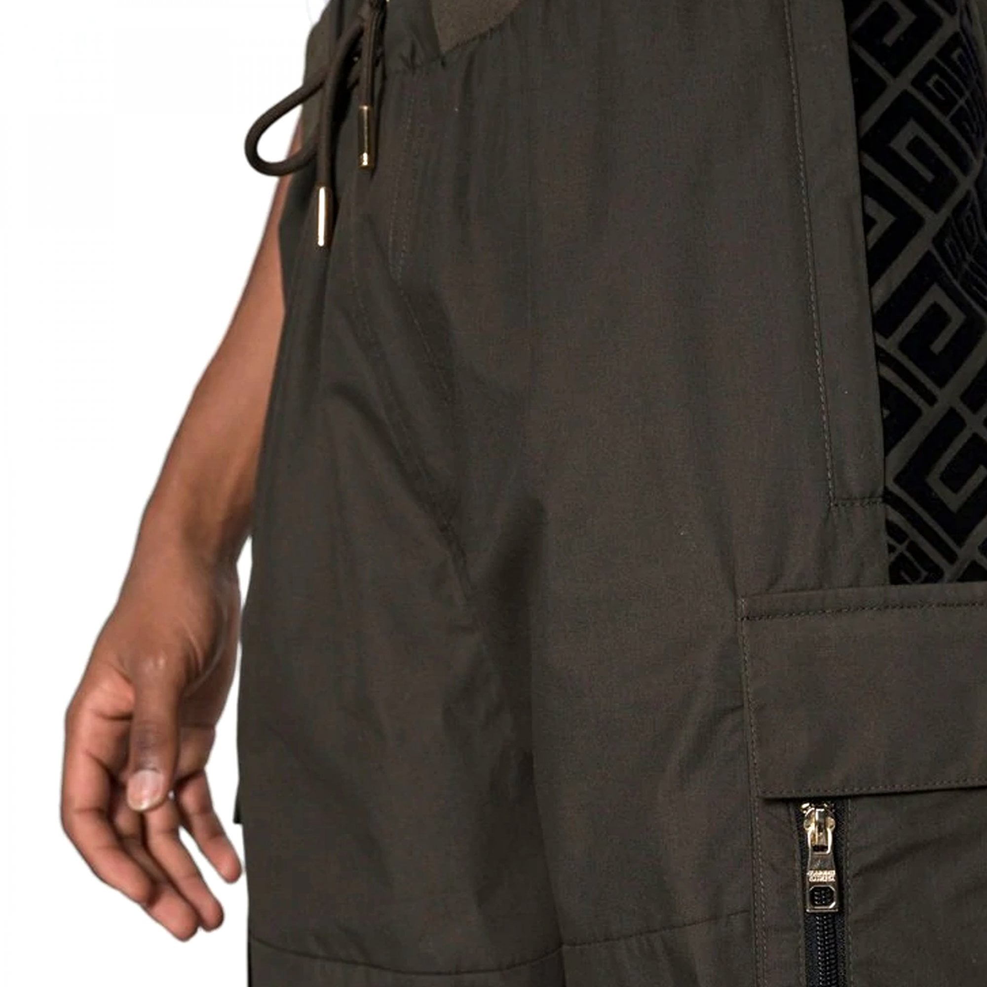 Glorious Gangsta Voltos Khaki Woven Cargo Bottoms