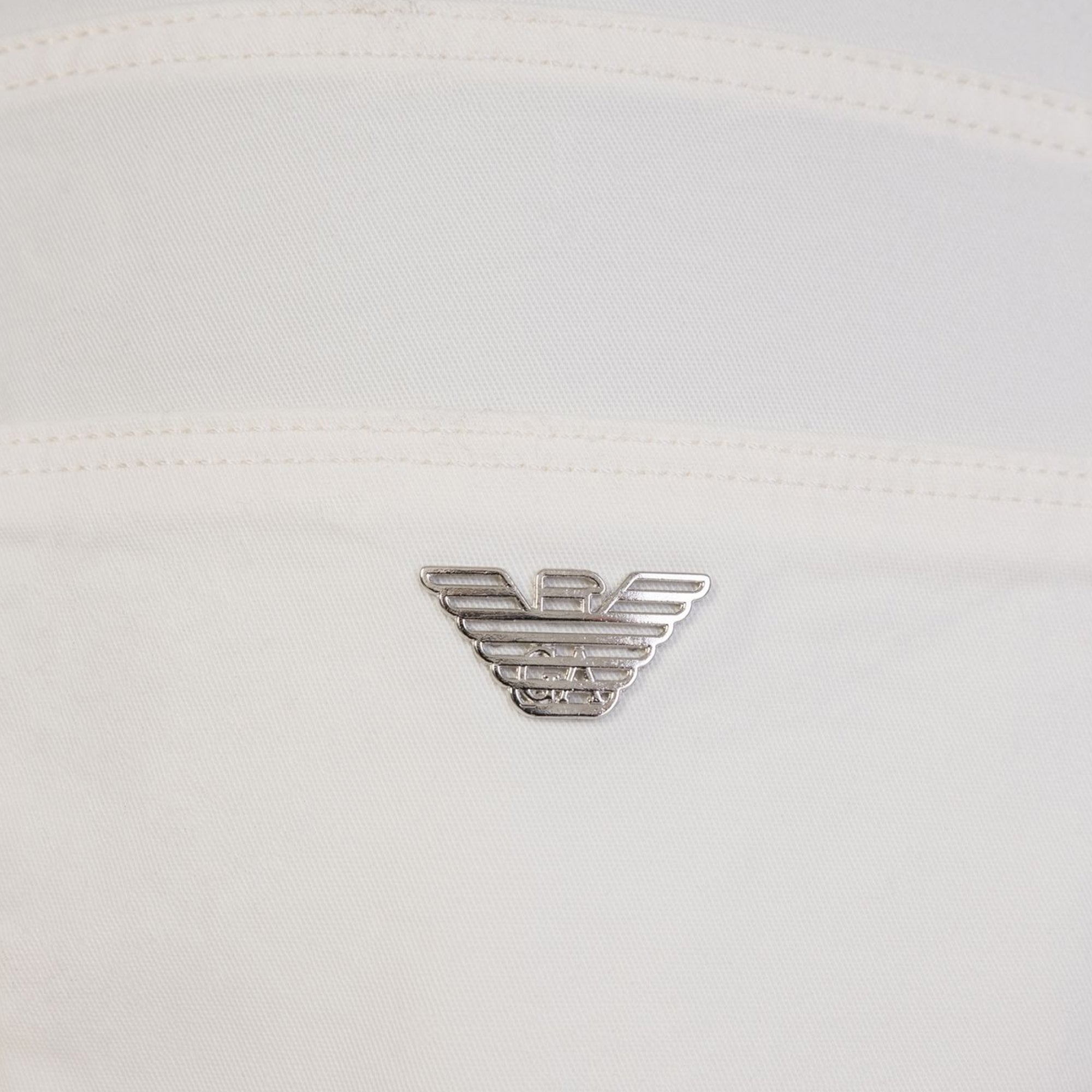 Emporio Armani J06 Slim Fit White 101 Twill Denim Jeans 8N1J06 1NJ9Z