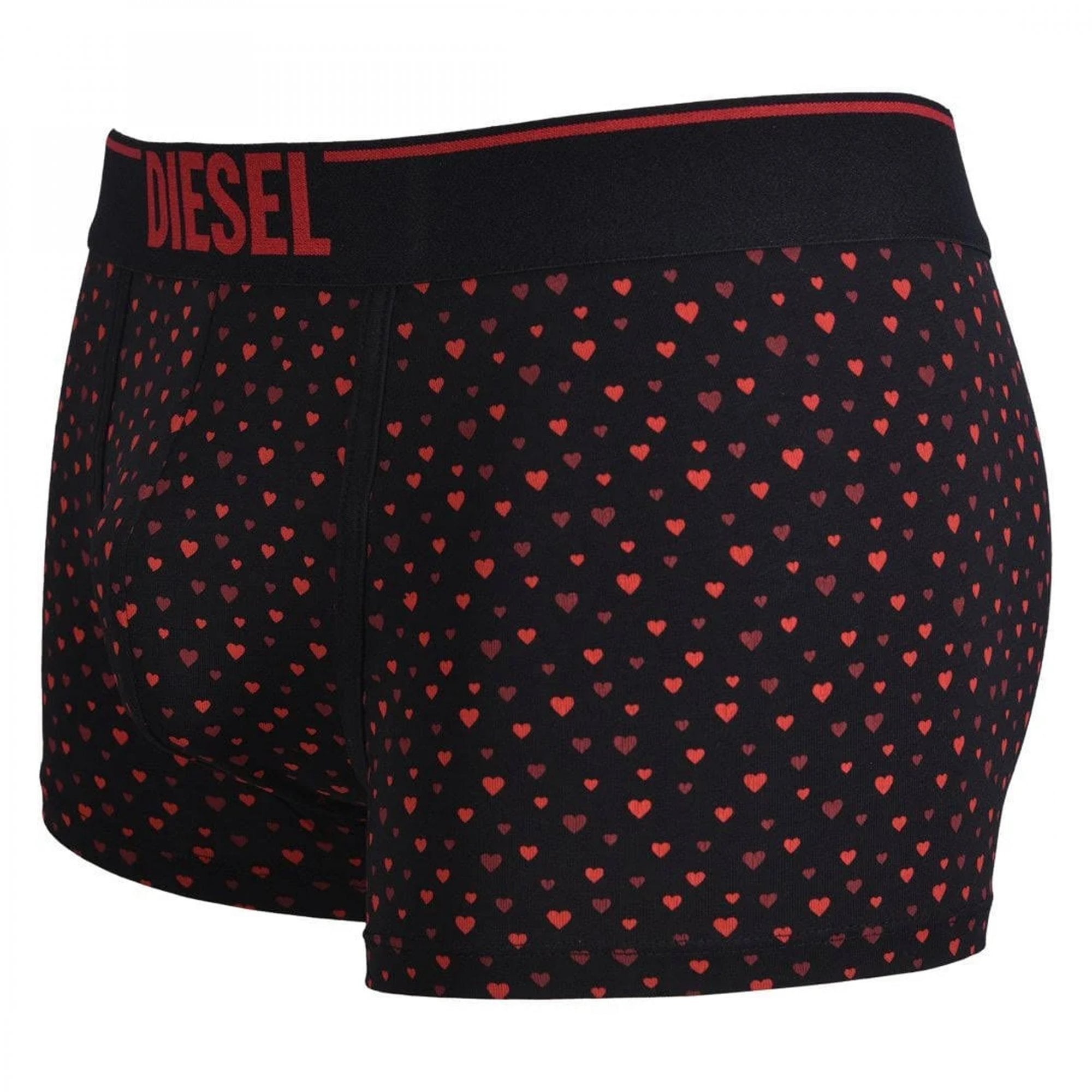 Diesel Damien Love Hearts Boxer Trunks Black 00CIYK 0HFAE