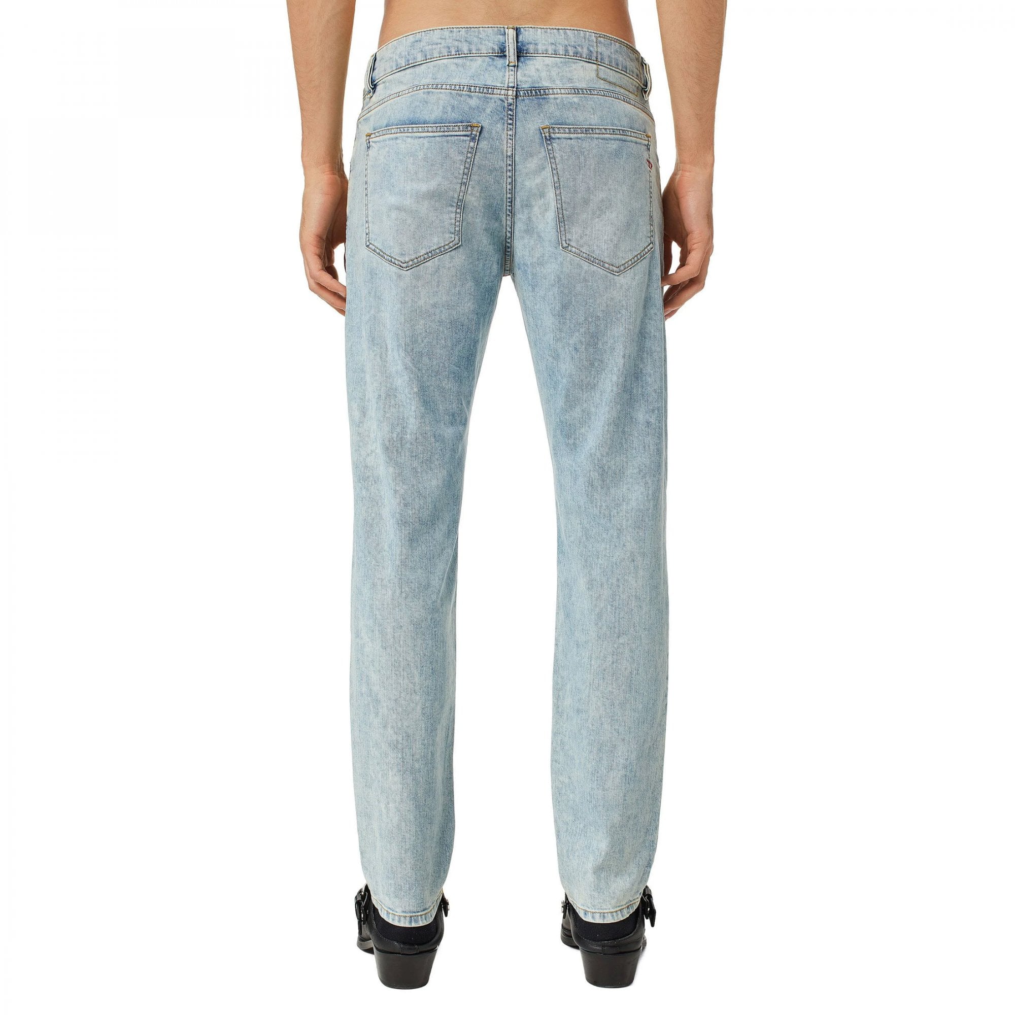 Diesel D-Strukt Light Blue Slim Denim Jeans 0GDAM
