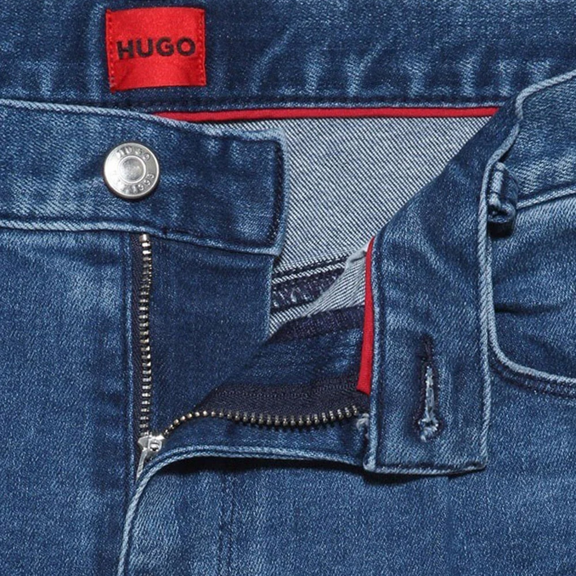 Hugo Boss 708 Light Blue Slim Denim Jeans 450 50466740