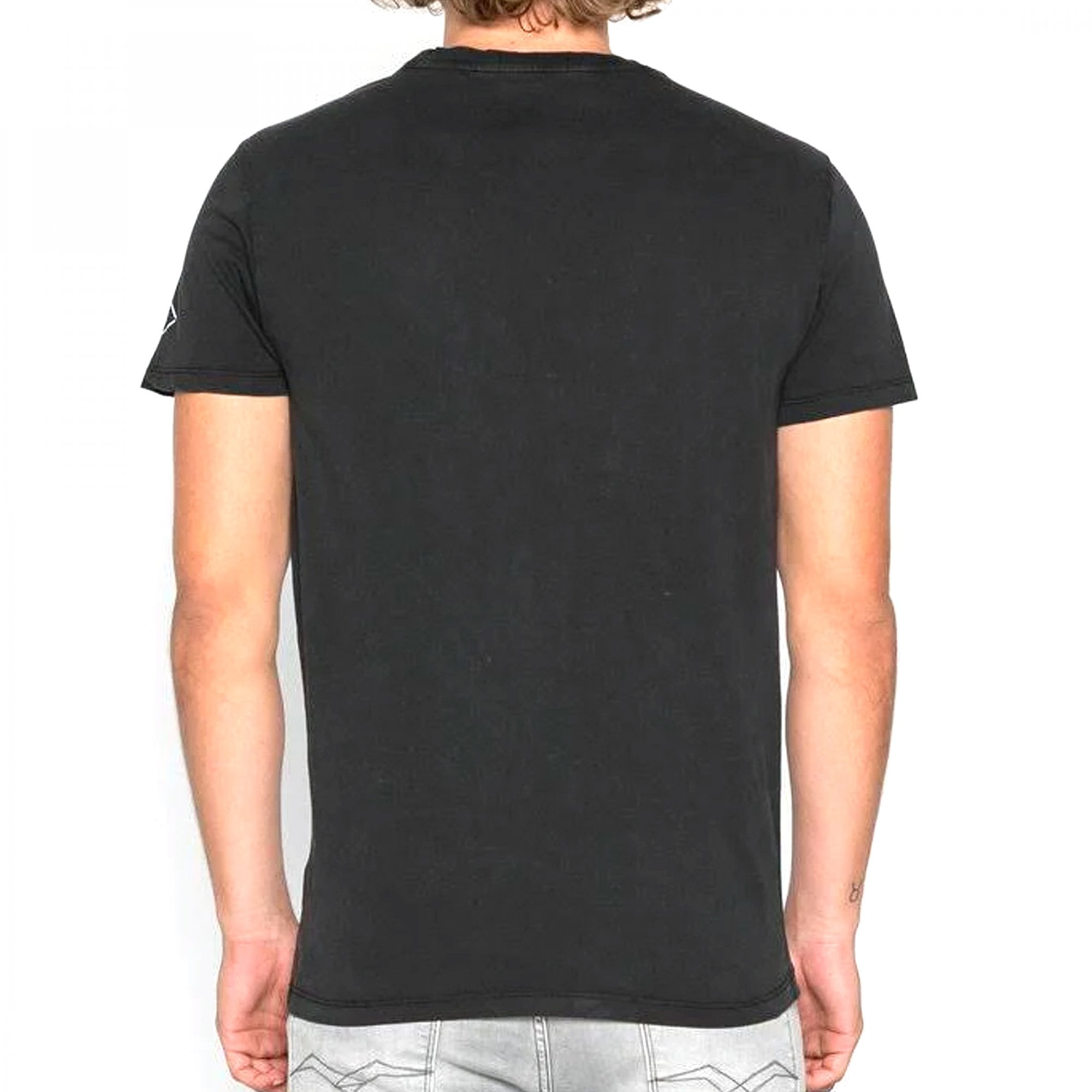 Replay Graphic Logo Print T-Shirt Washed Black M6307