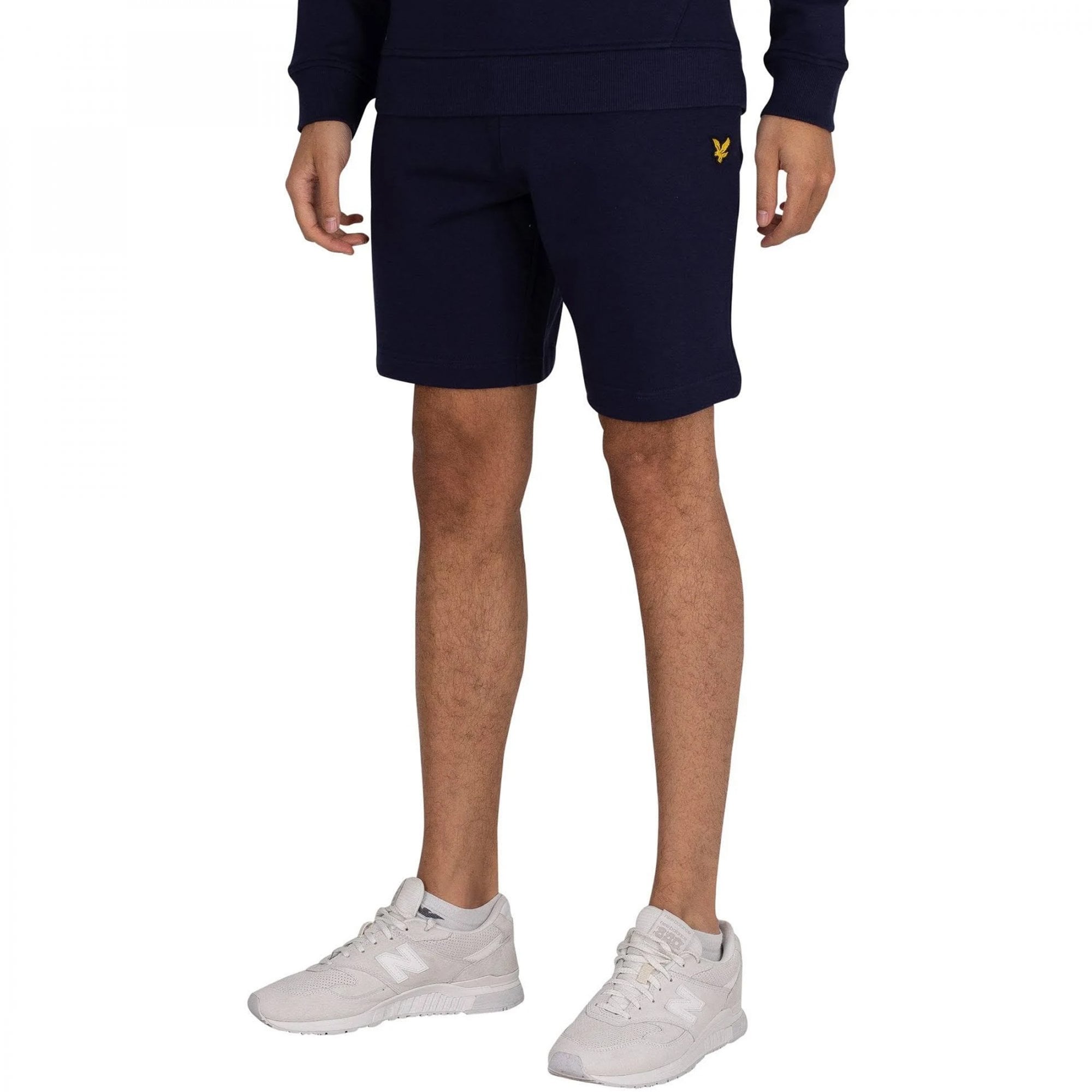 Lyle & Scott Cotton Jersey Shorts Navy ML414VOG