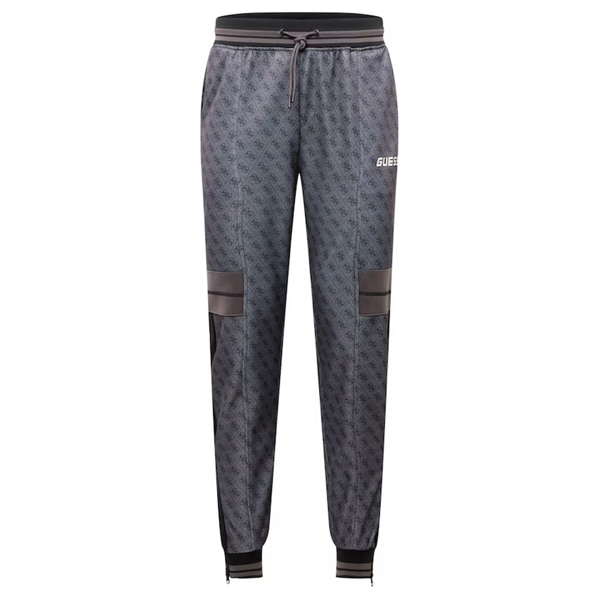 Guess Marshall Black/Grey 4G Track Pants Z2YB08 FL04Q