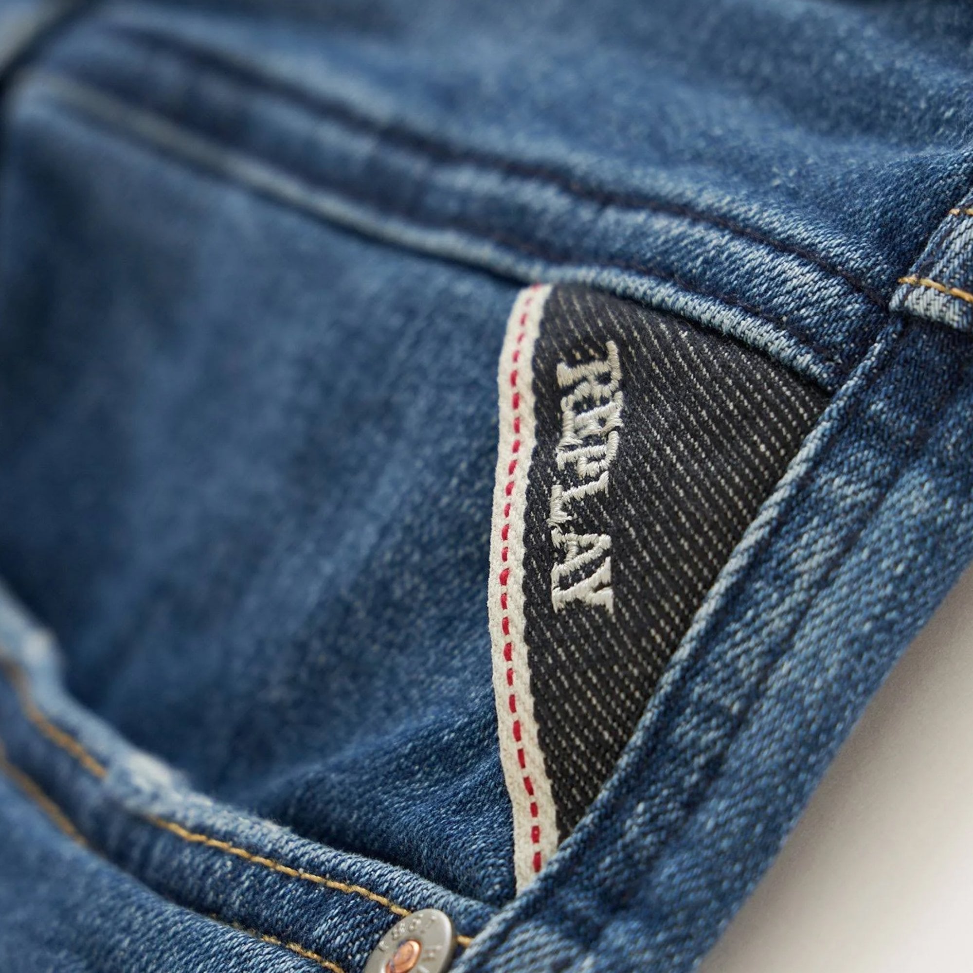 Replay Anbass Blue Rip & Repaired Denim Jeans M914Y 573 32R 009