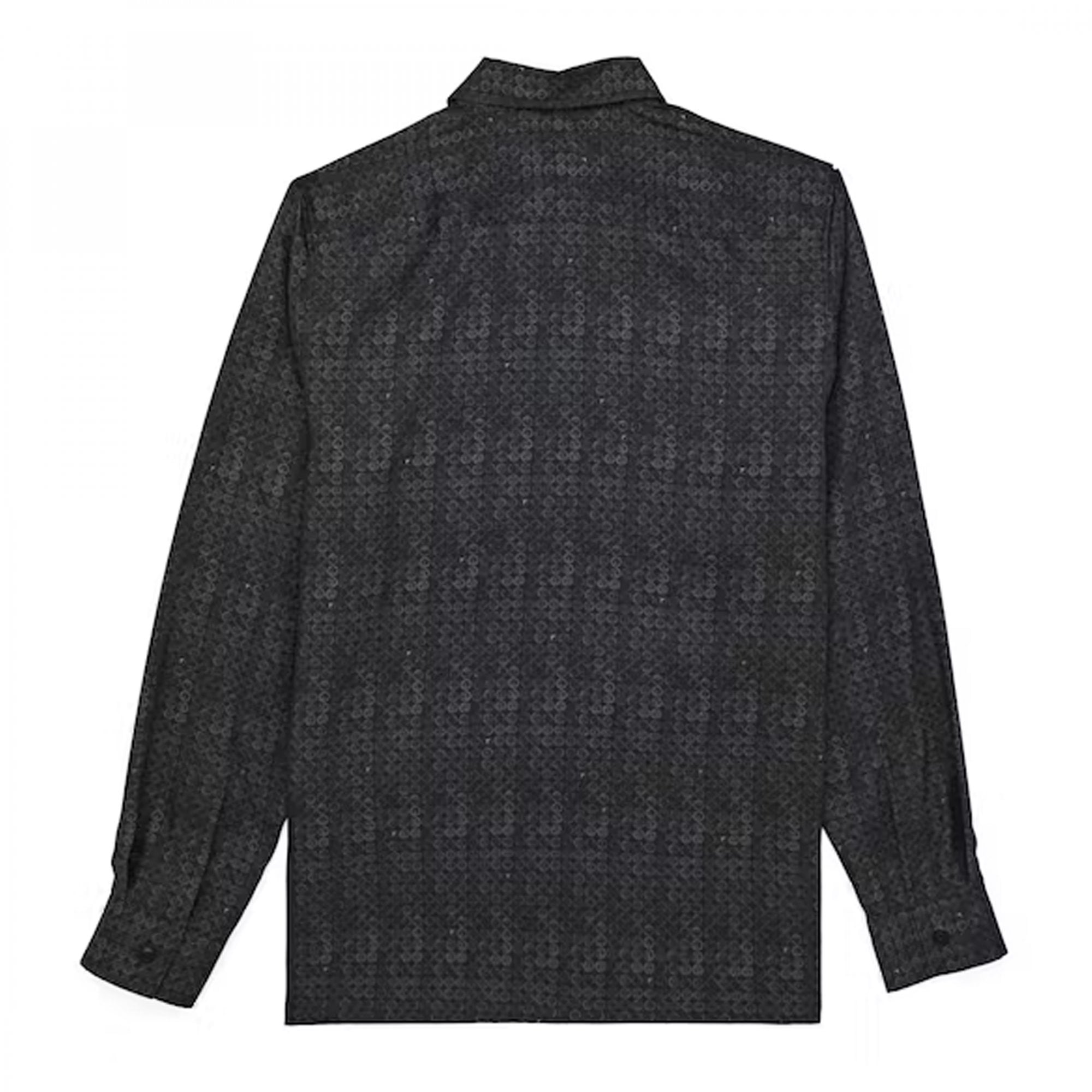 Ted Baker Billing LS Button Print Shirt Black