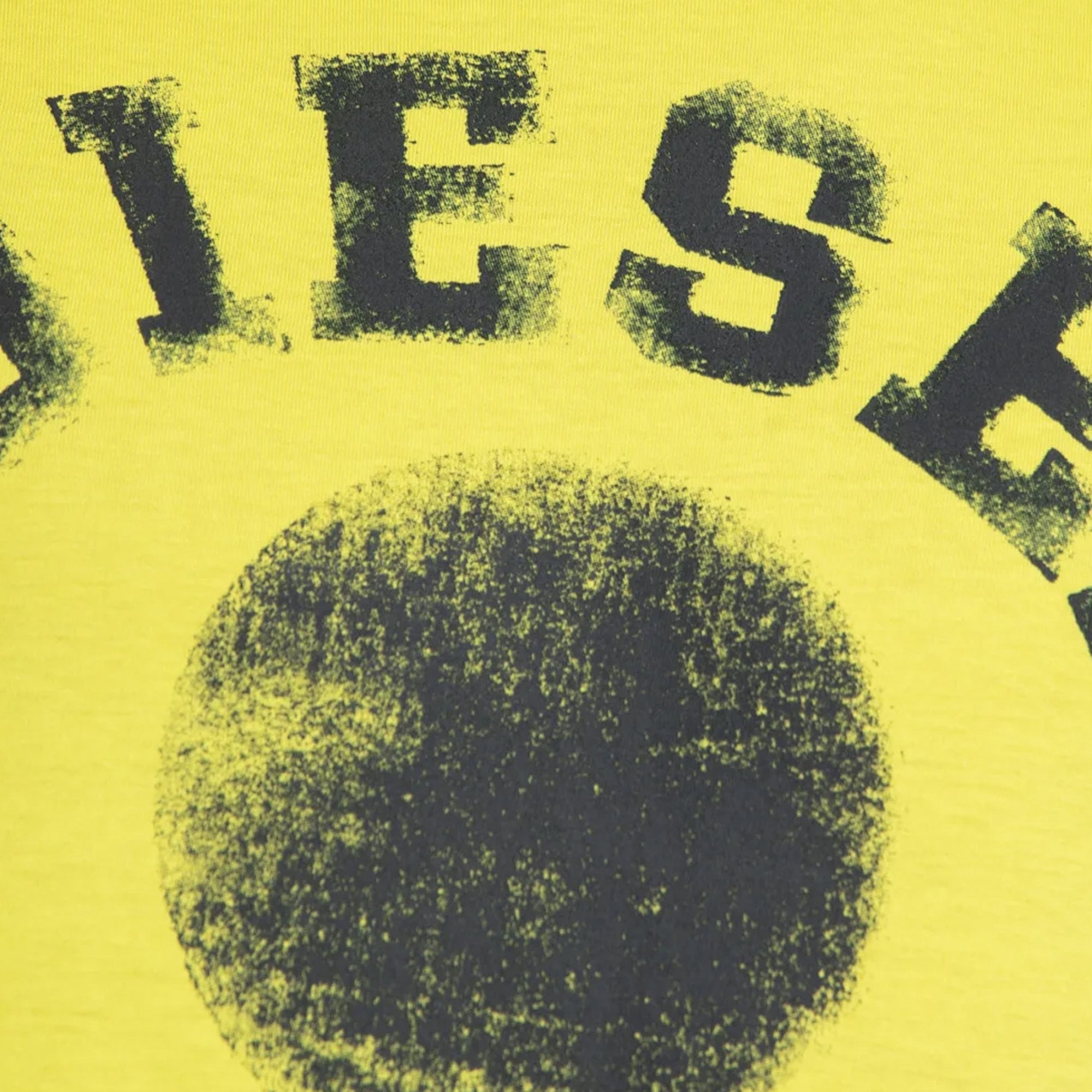 Diesel T-DIEGOR-K56 Logo Printed T-Shirt Yellow