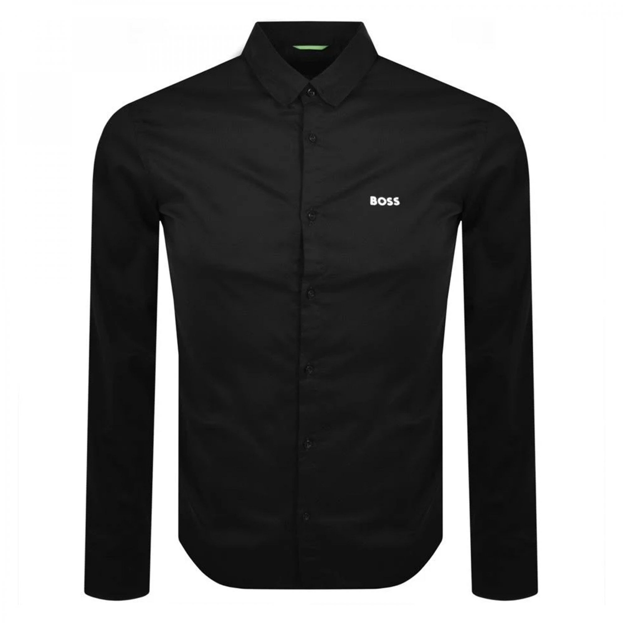 Hugo Boss Bink_R Plain Long Sleeve Shirt Black 001 50487527