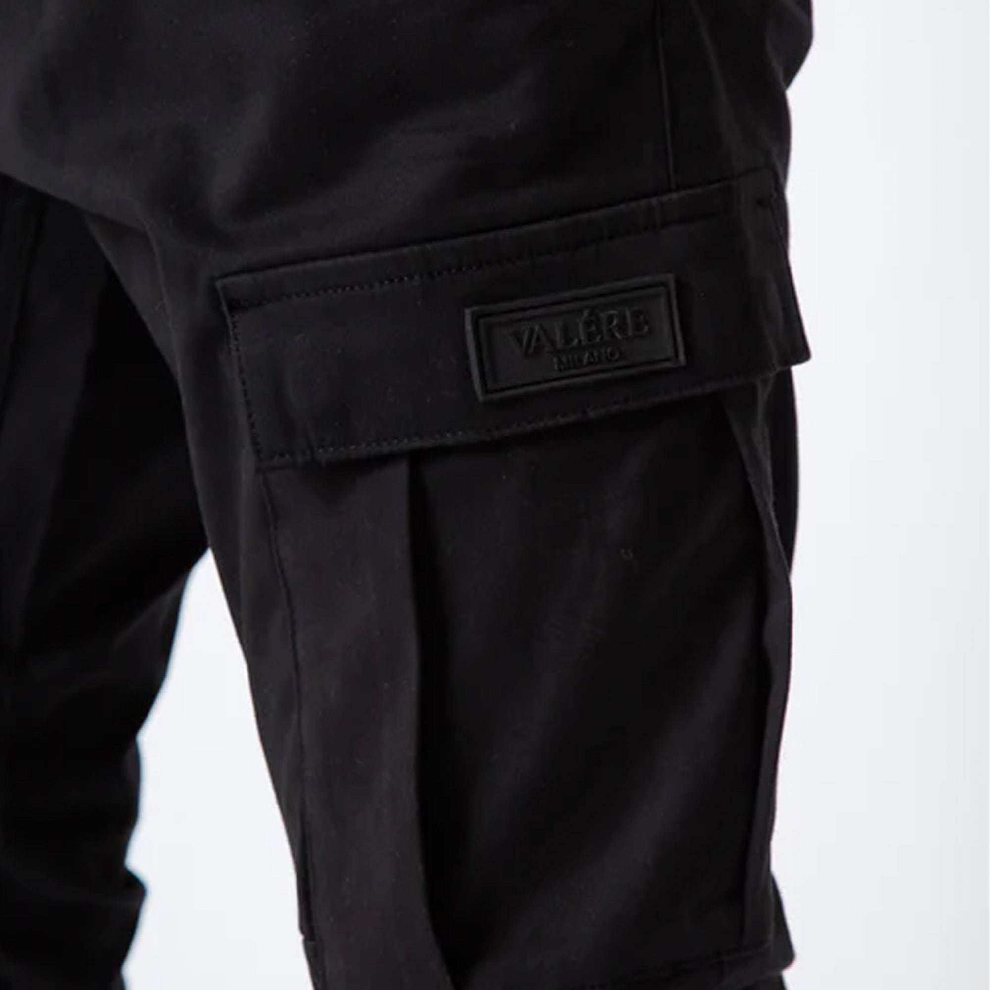 Valere Nuovo Black Cargo Bottoms