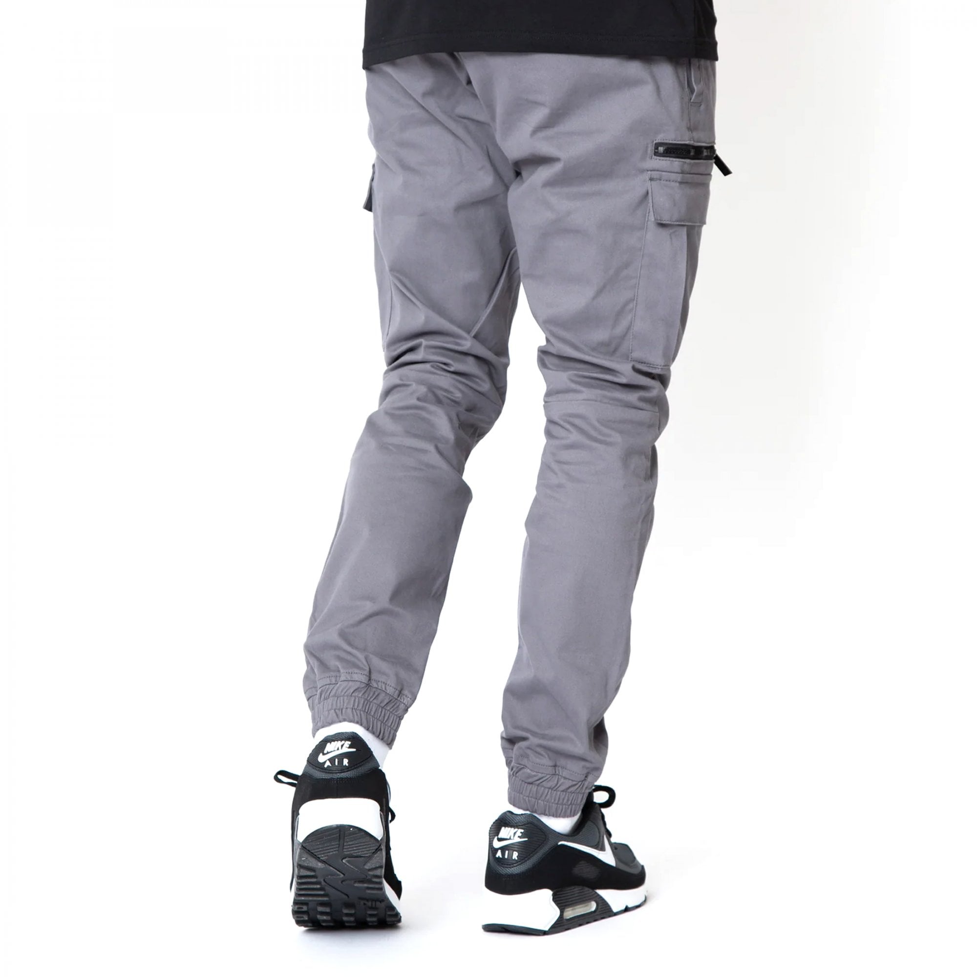 Valere Nuovo Grey Cargo Bottoms