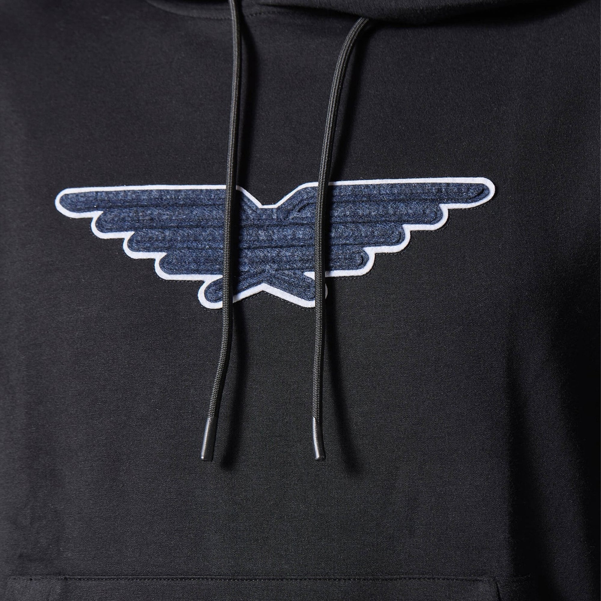 Police Ratana Black Overhead Hoody Sweatshirt