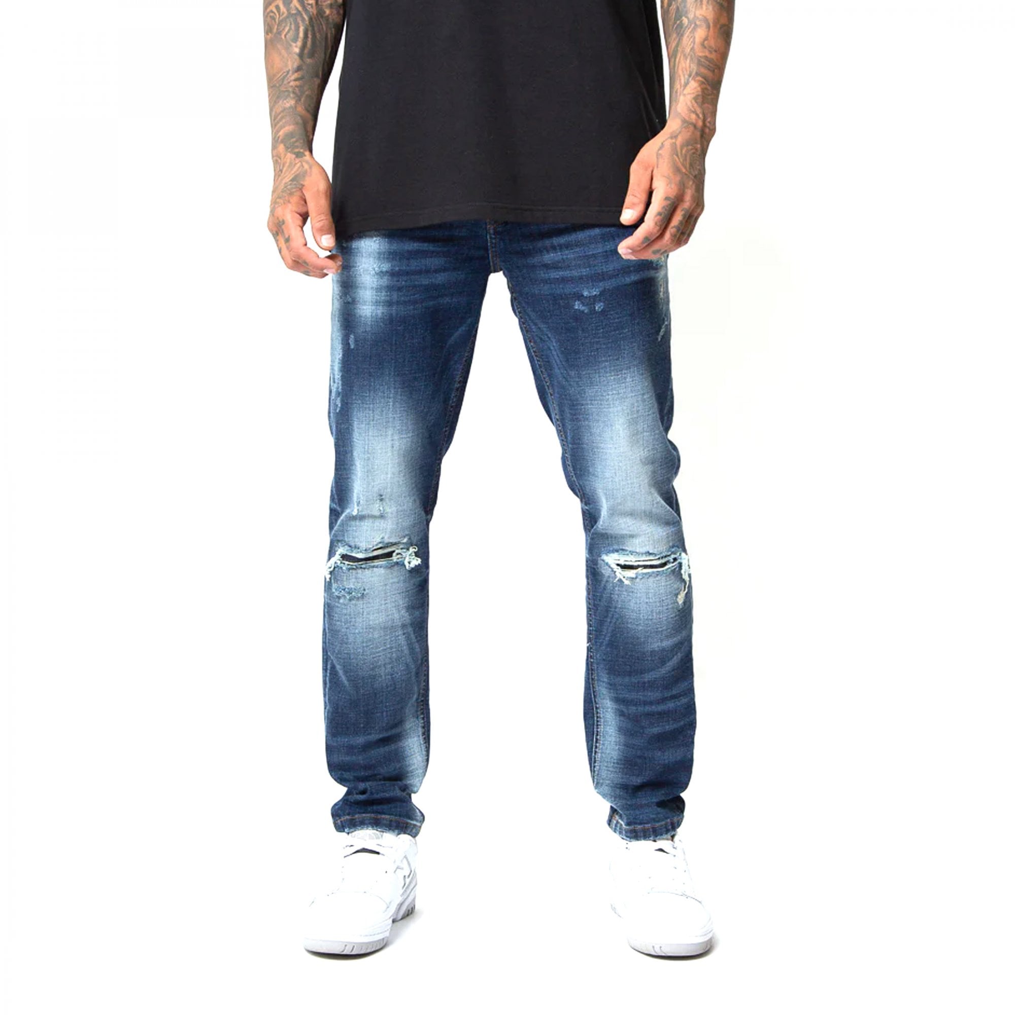 Valere Milano Eraldo Washed Blue Jeans