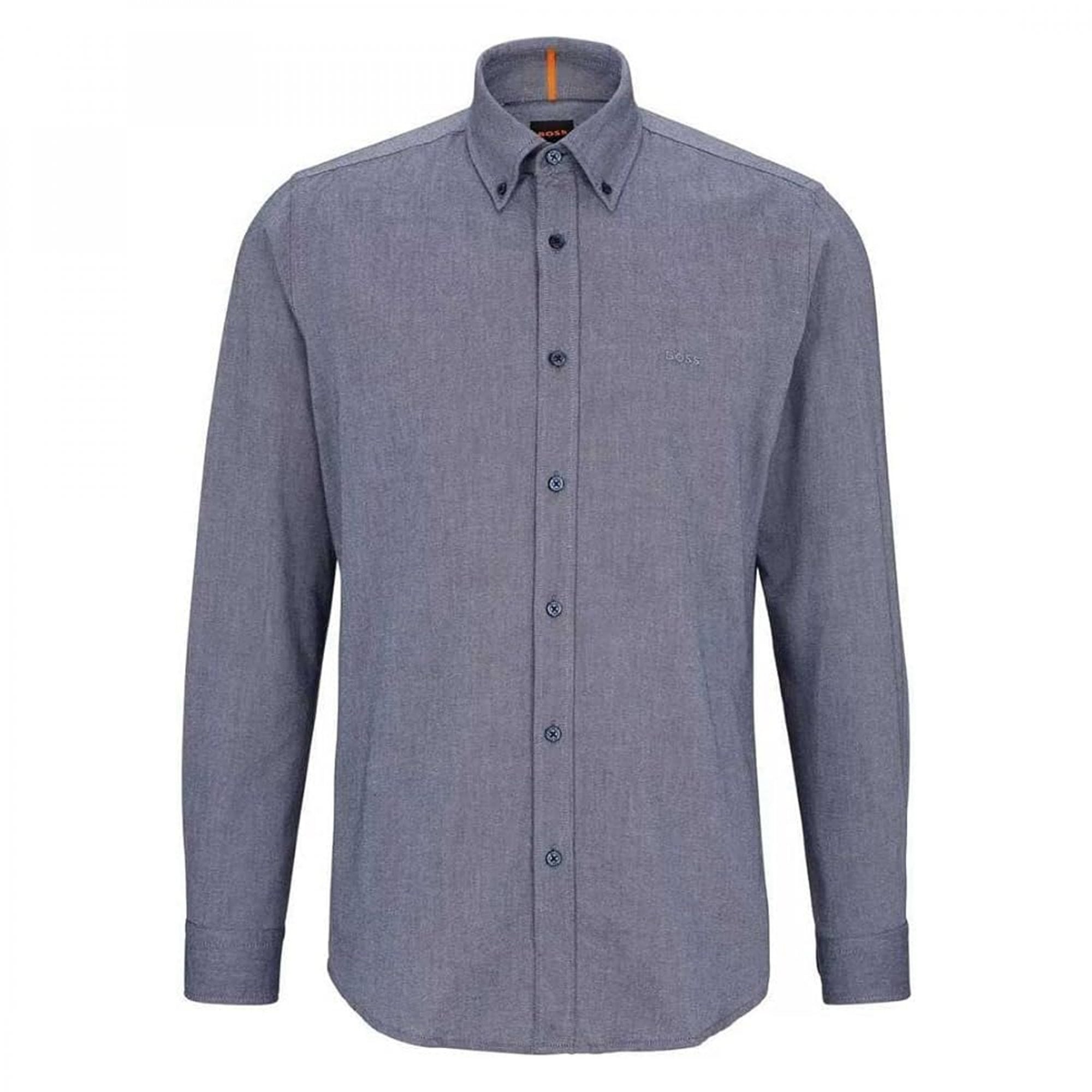 Hugo Boss Rickert Long Sleeve Oxford Shirt Dark Blue 418 50489341
