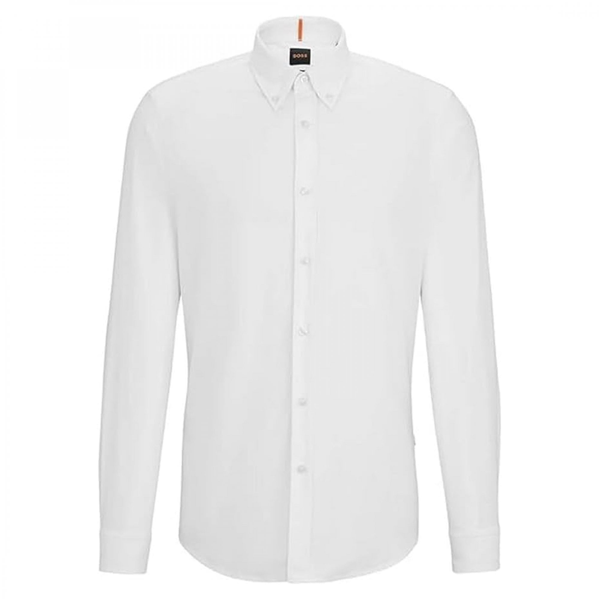 Hugo Boss Rickert Long Sleeve Oxford Shirt White 100 50489341