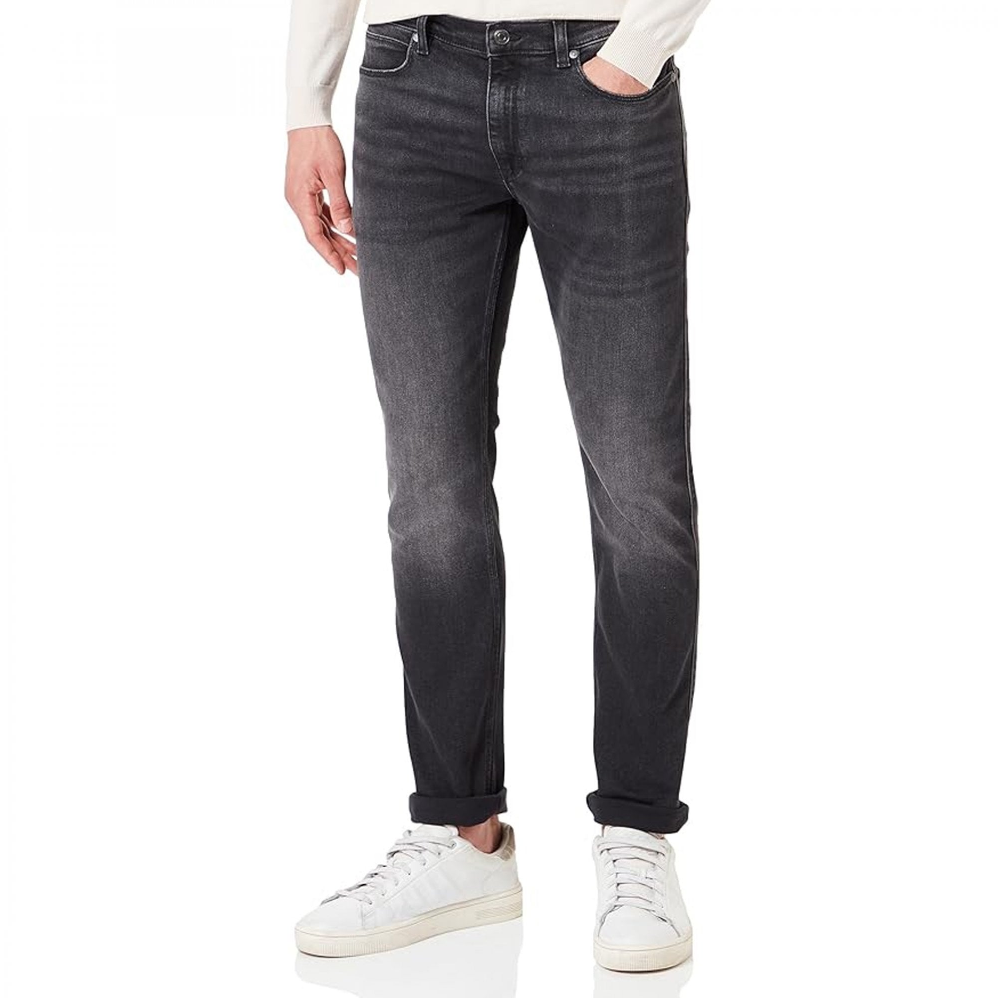 Hugo Boss 734 Washed Black Extra Slim Fit Jeans 025 50493589