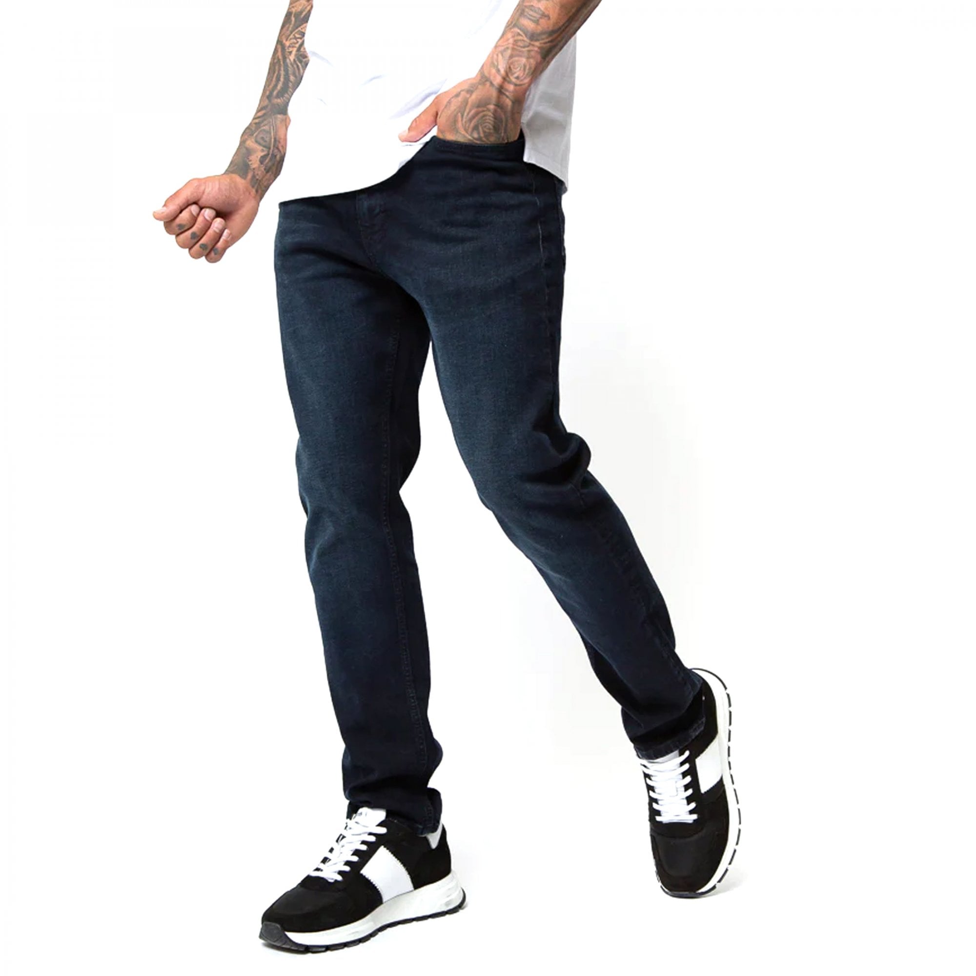 Valere Milano Lusso Dark Blue Stretch Jeans