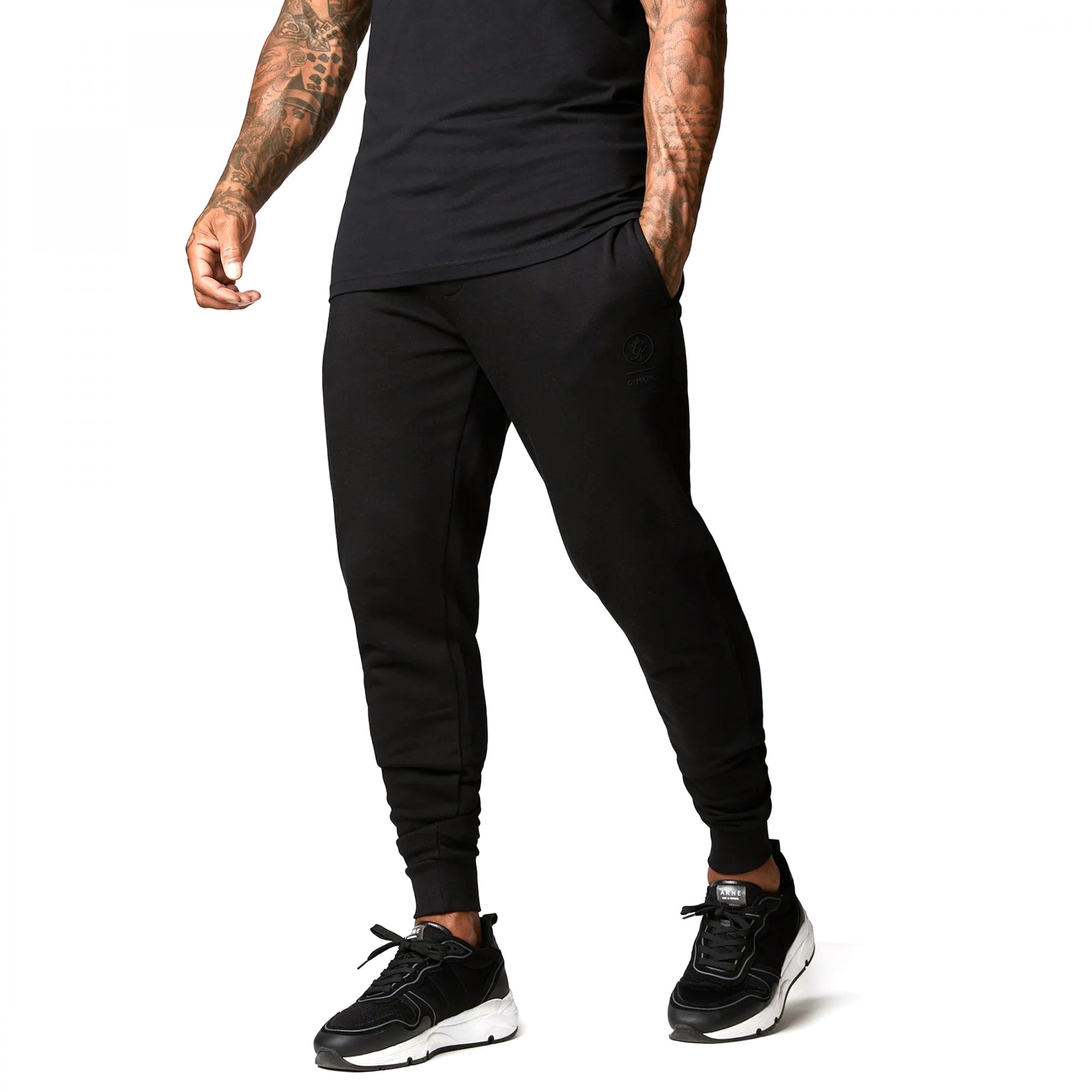 Gym King Aventus Cuff Joggers Black