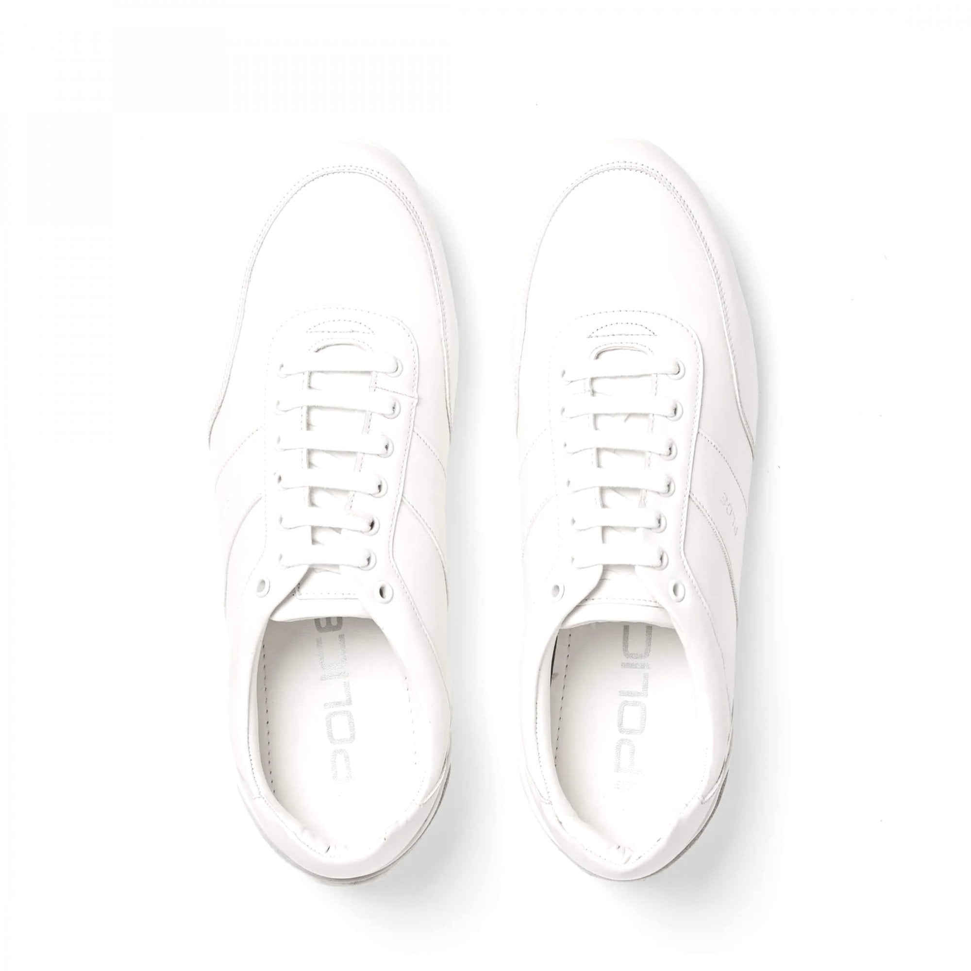 883 Police Decran White Trainers