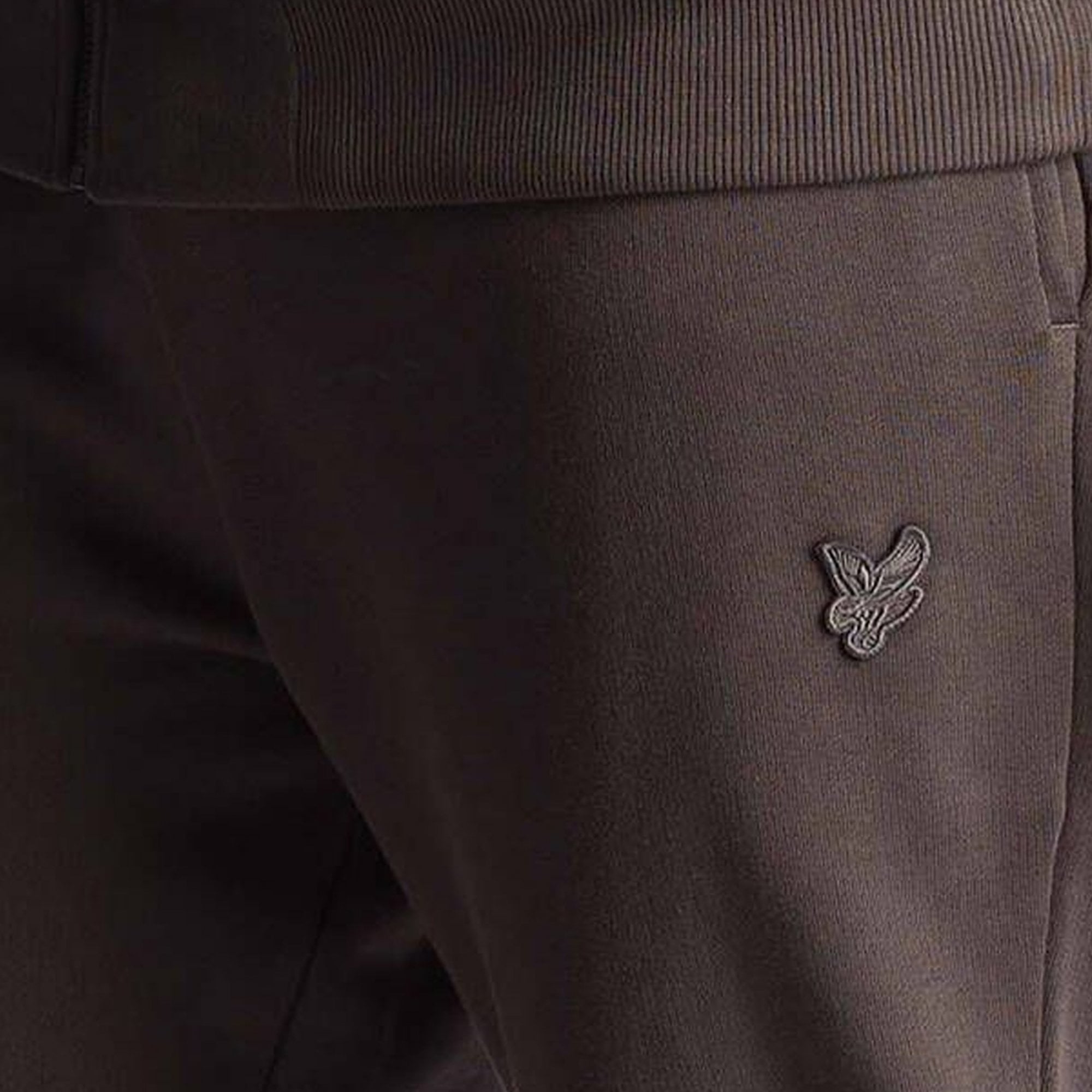 Lyle & Scott Tonal Eagle Slim Sweatpant Bottoms Gunmetal Grey W635 ML822TON
