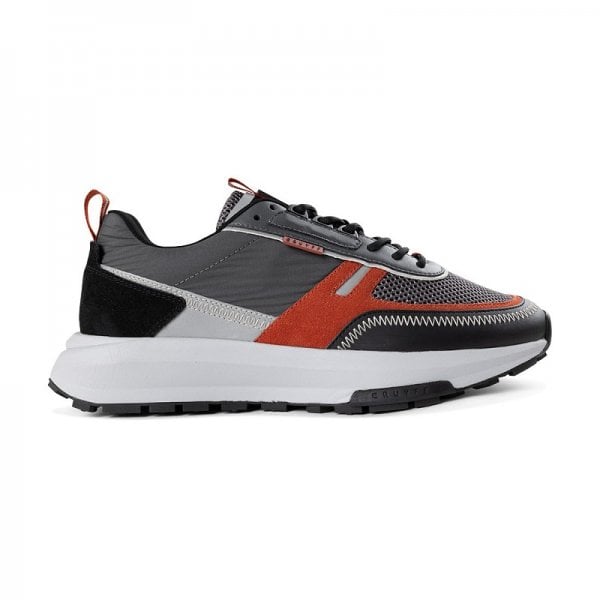 Cruyff Ambruzzia Black/Red/Grey Trainers CC233011