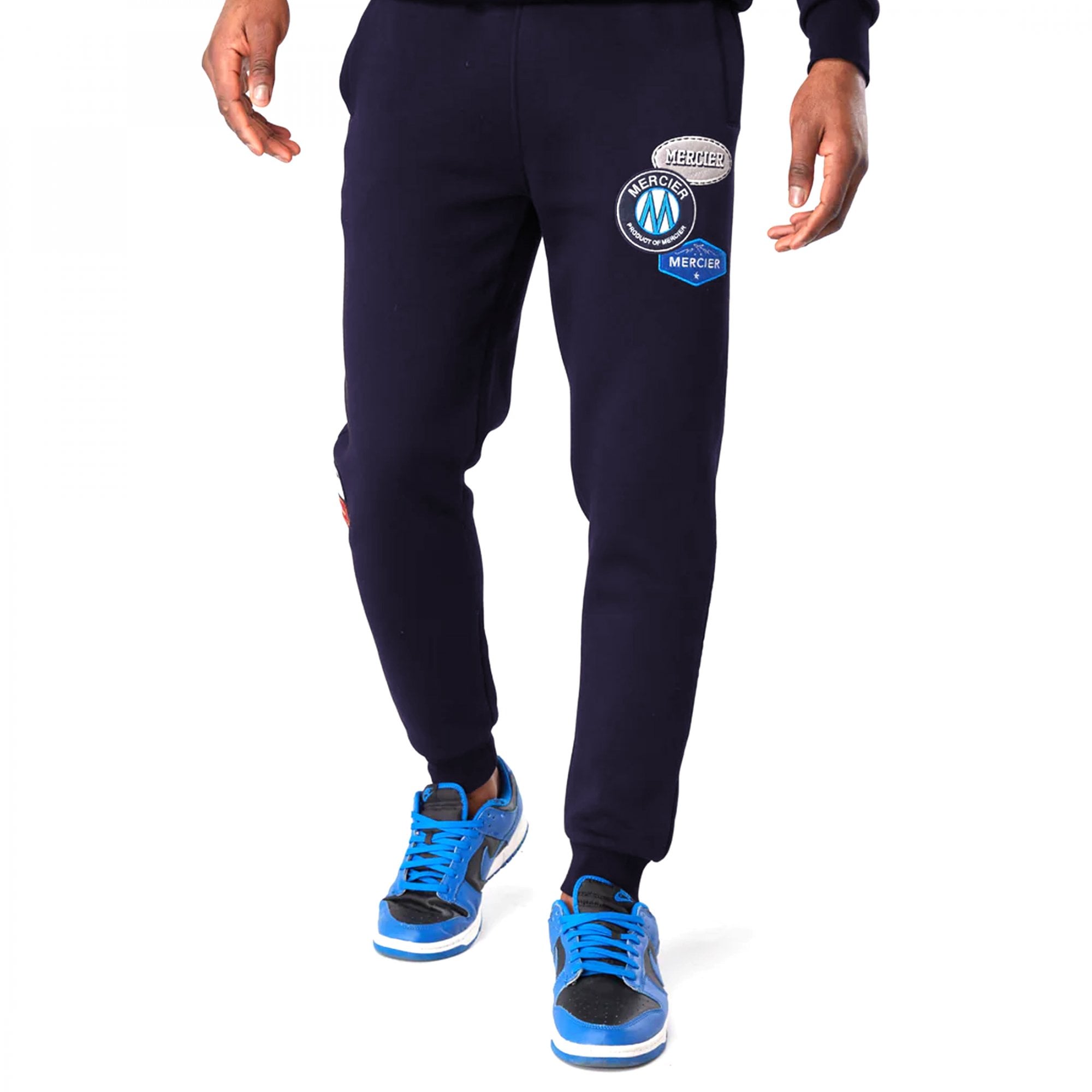 Mercier Paris Badge Navy Joggers MERC46