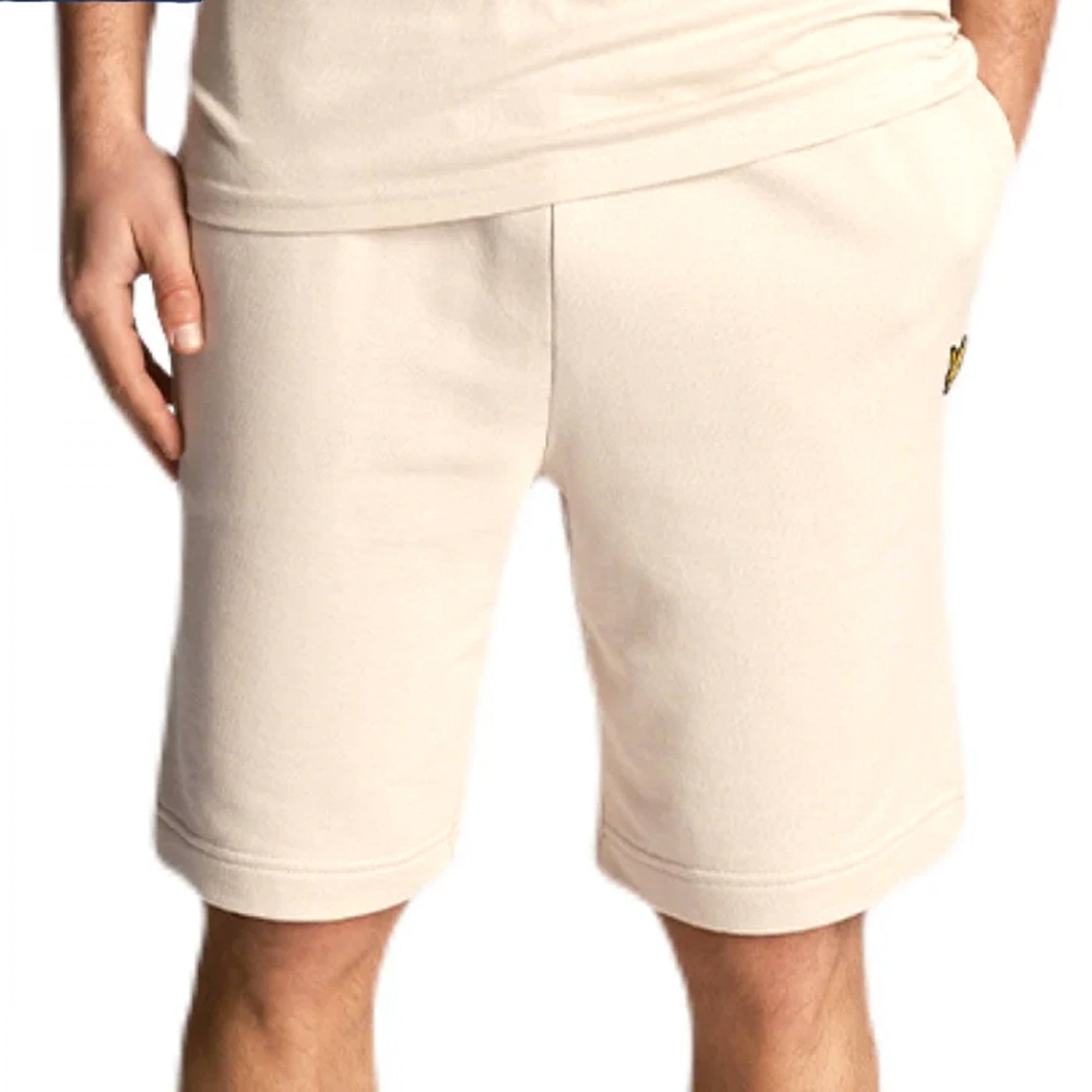 Lyle & Scott Cotton Jersey Shorts Cove Cream W879 ML414VOG