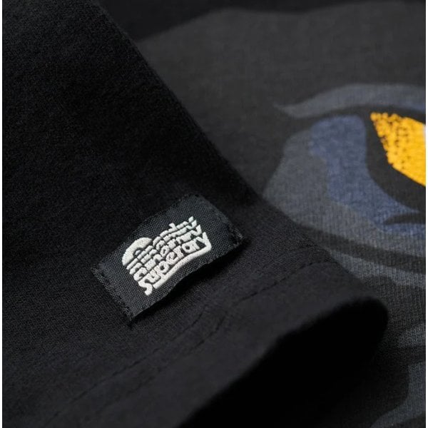 Superdry Tattoo Script Graphic T-Shirt Black AFB