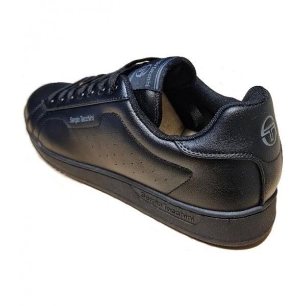 Sergio Tacchini Capri Cupsole Black PU Trainers STM417015