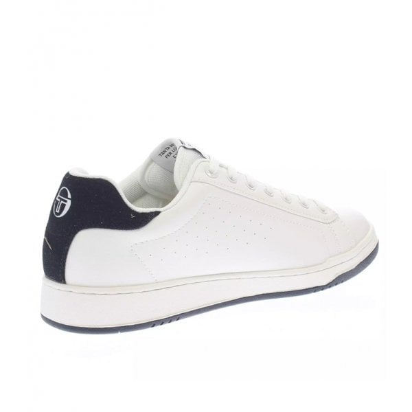 Sergio Tacchini Capri Cupsole White/Navy PU Trainers STM417015