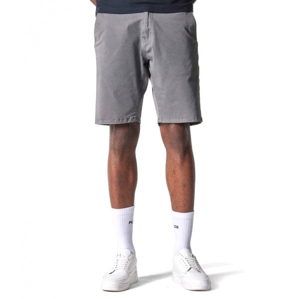 Police Dawkins Grey Chino Shorts
