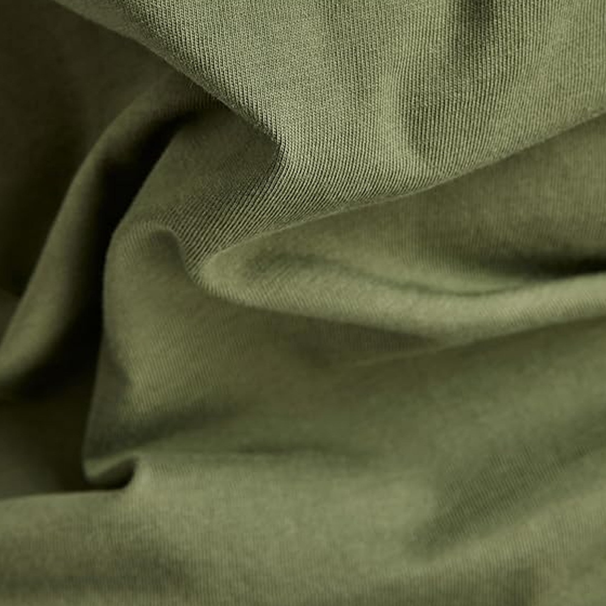 Gstar Distressed Originals Logo Slim T-Shirt Sage Green D24420