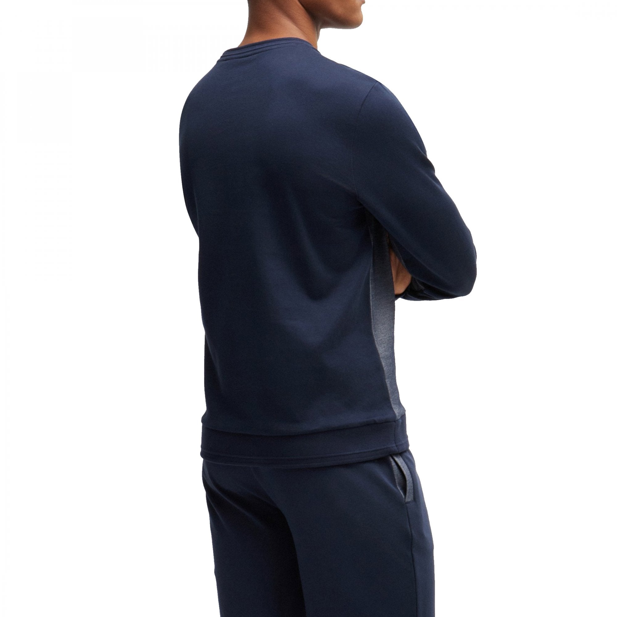 Hugo Boss Tracksuit Crew Neck Sweatshirt Navy 403 50515147