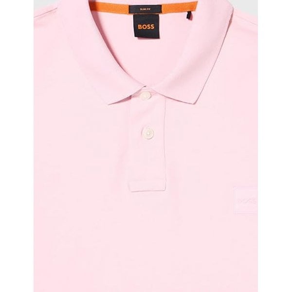 Hugo Boss Passerby Long Sleeve Polo Light Pink 682 50507704