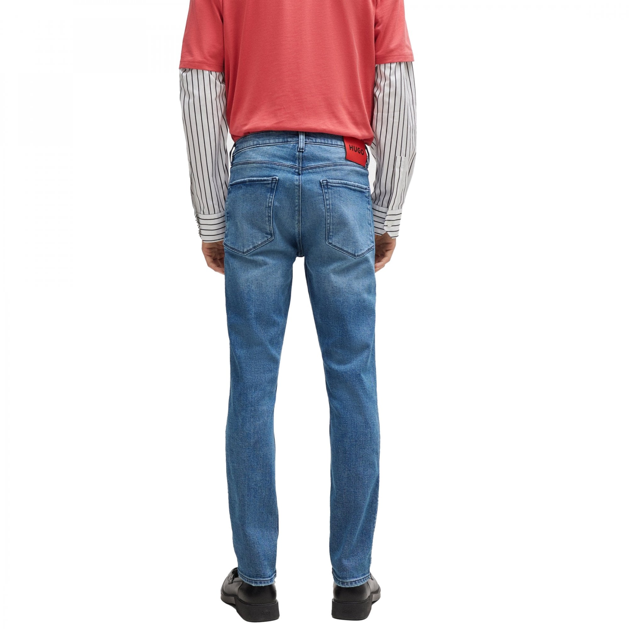 HUGO Boss 734 Light Blue Extra Slim Fit Denim Jeans 430 50511410