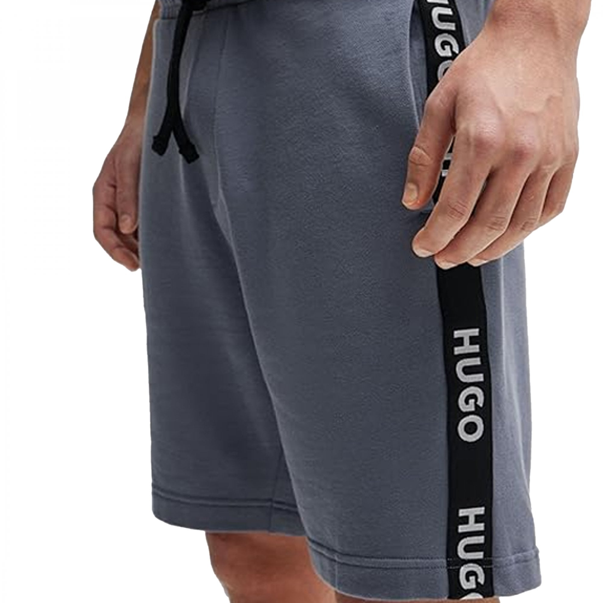 Hugo Boss Sporty Logo Jersey Shorts Steel Blue 462 50496996