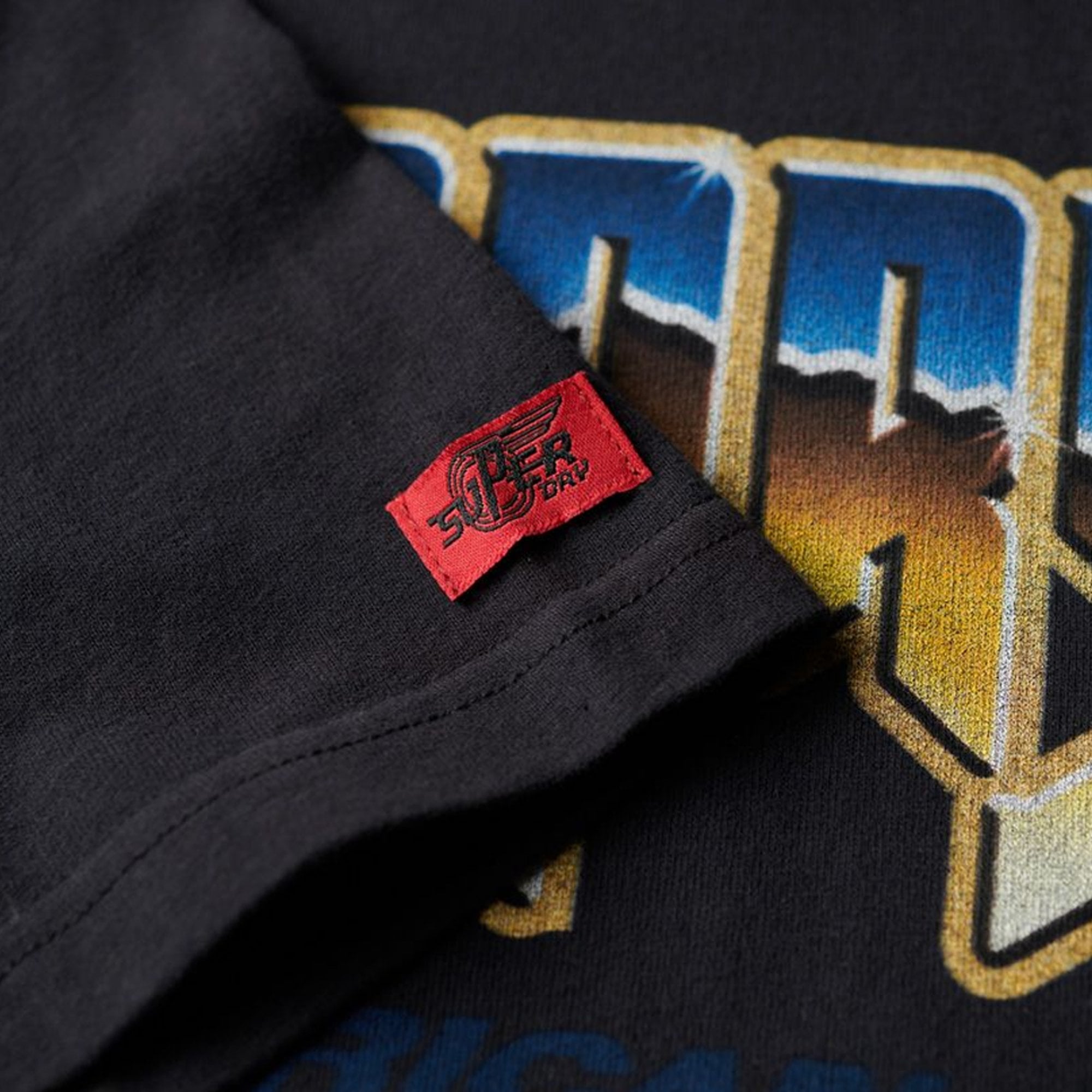 Superdry Rock Graphic Band T-Shirt Black 02A