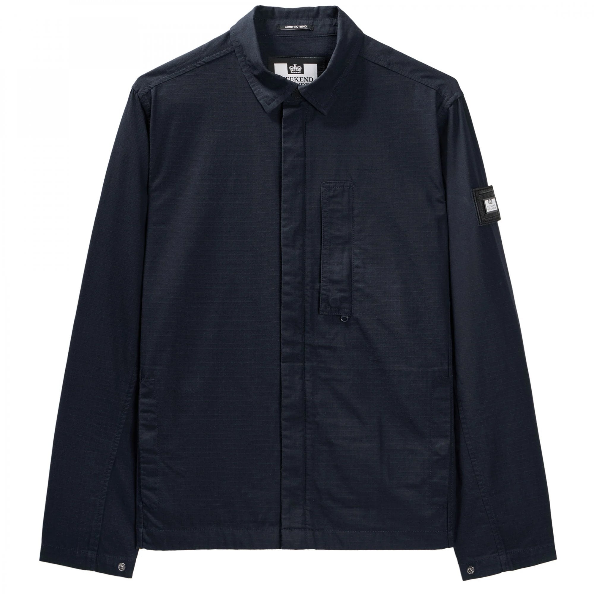 Weekend Offender Porter Navy Overshirt Jacket OSSS2409