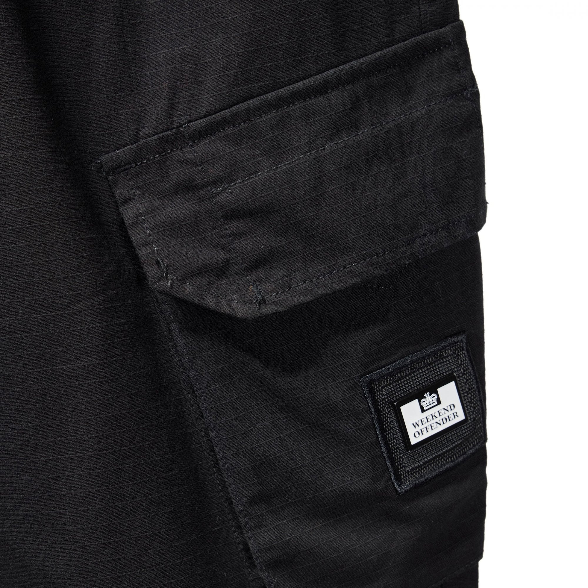 Weekend Offender Pianemo Black Cargo Pants WPSS2403