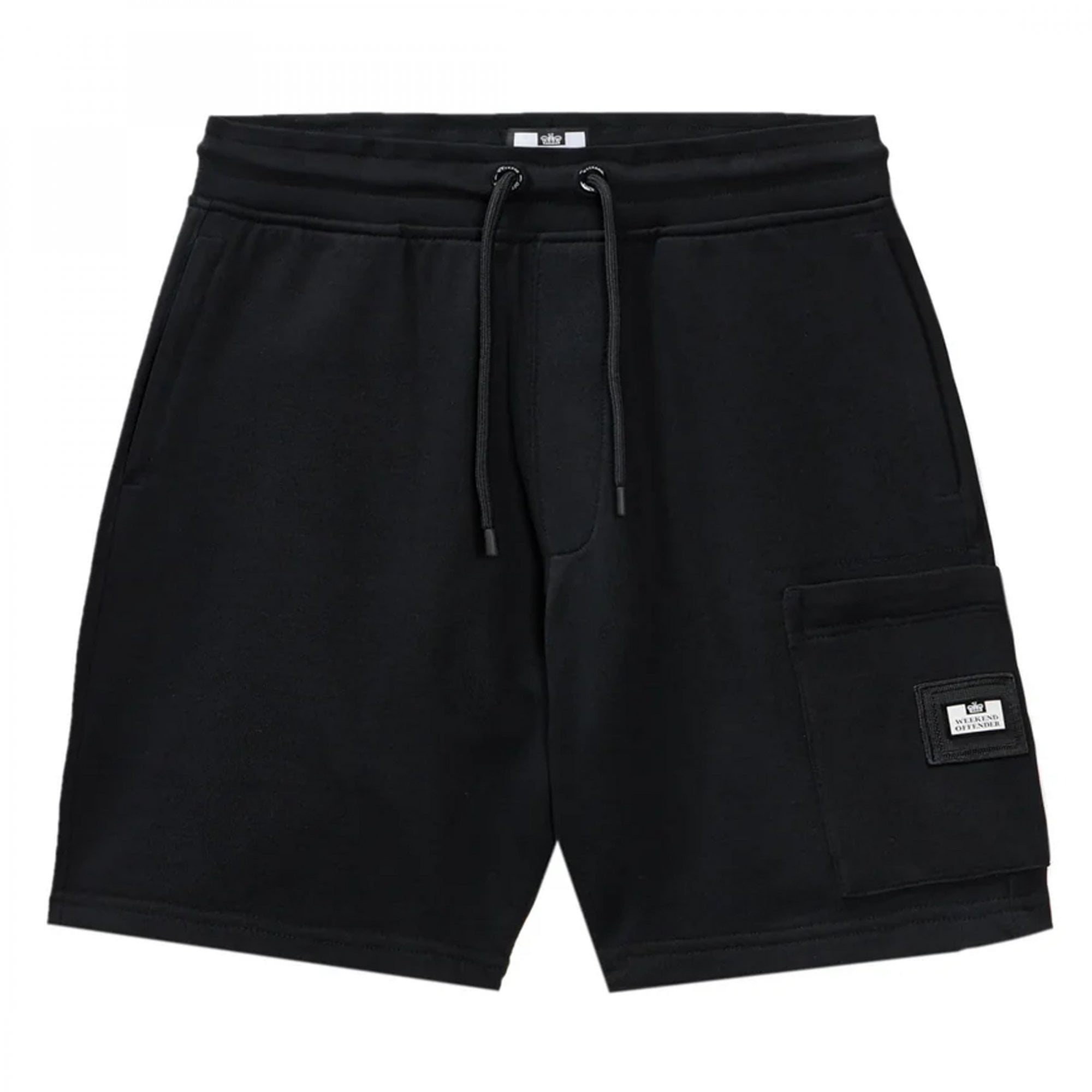 Weekend Offender Hawkins Black Shorts STSS2401