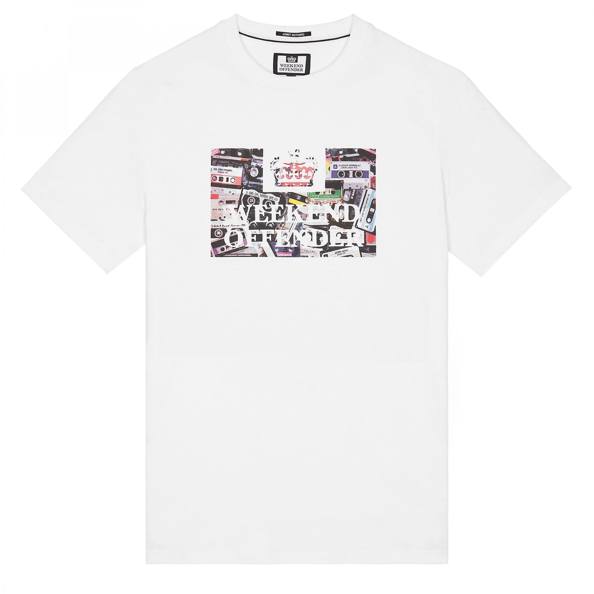 Weekend Offender Keyte Graphic White T-Shirt PTSS2419