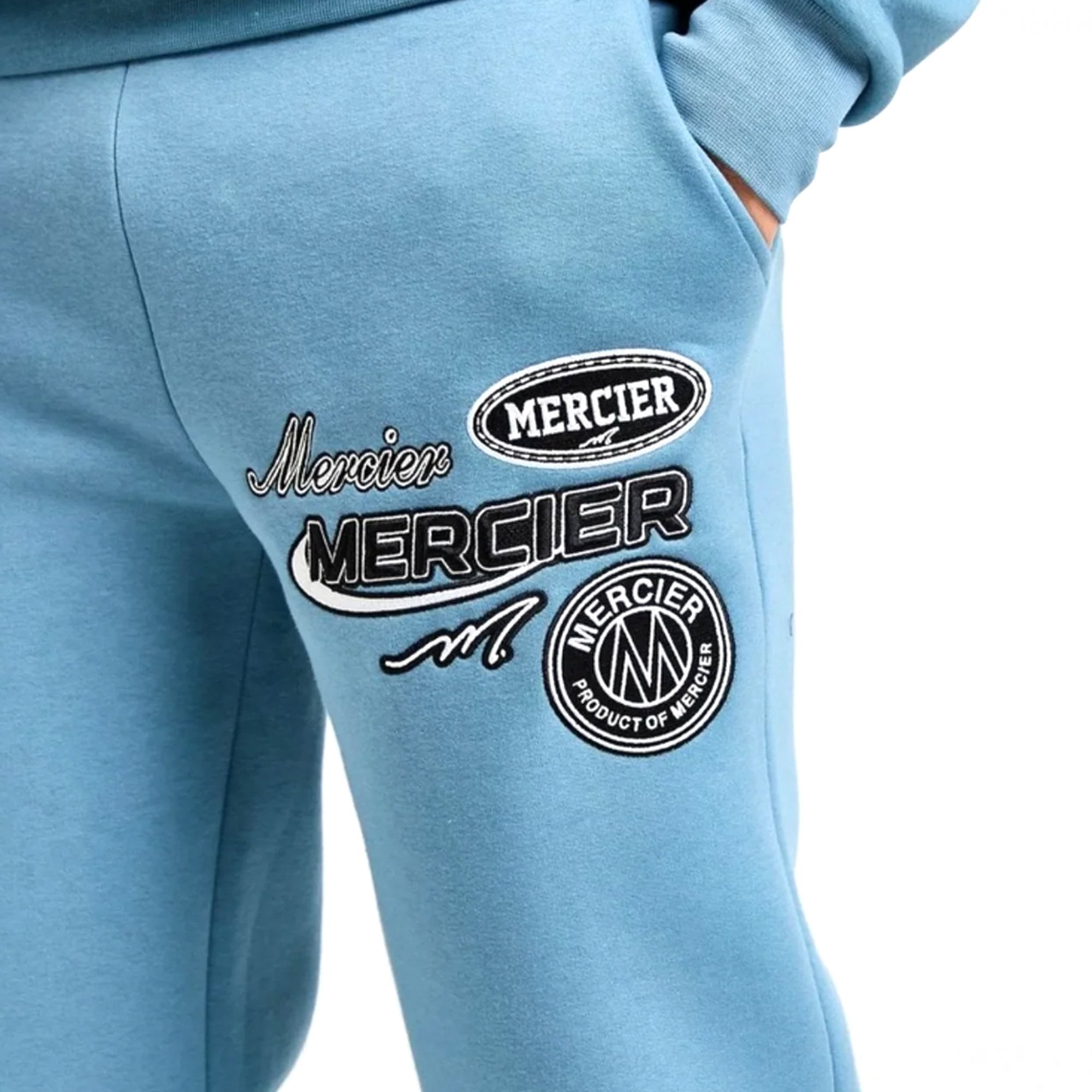 Mercier Blue Racer Badge Joggers MERC721