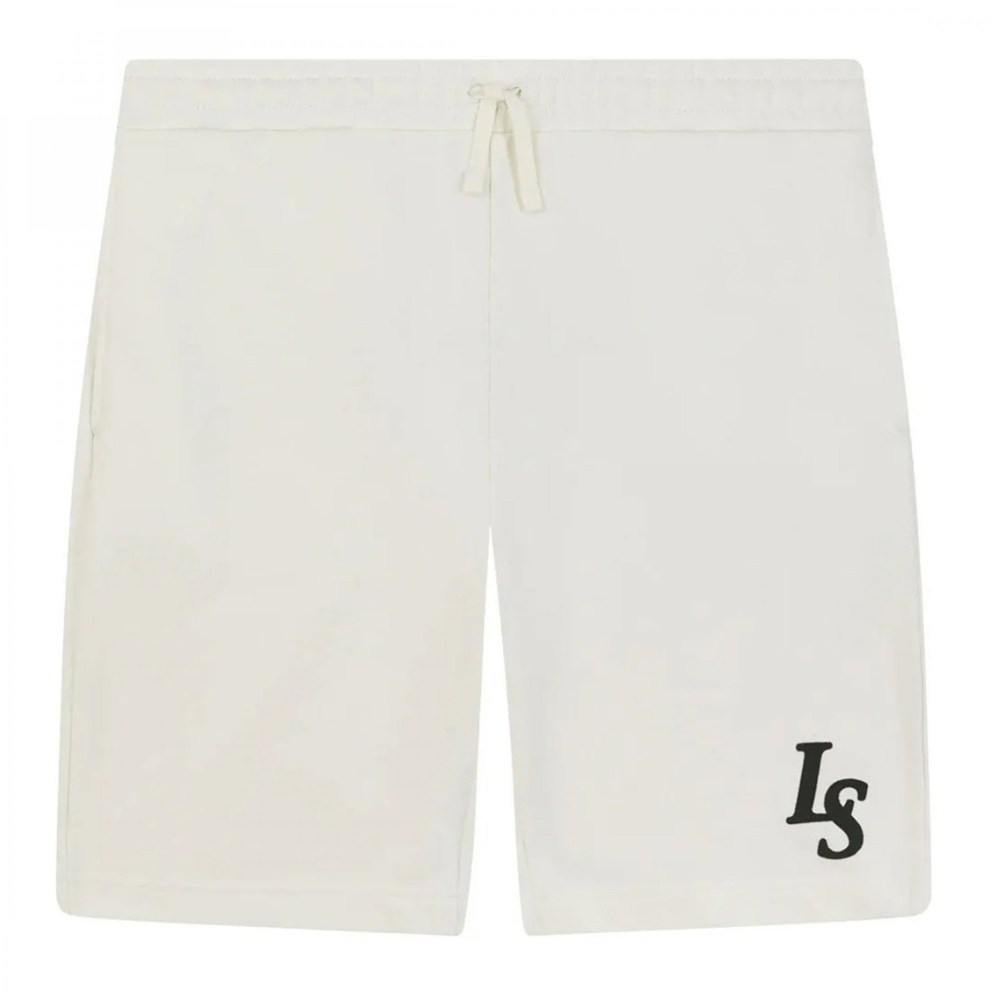 Lyle & Scott Club Emblem Sweat Shorts Chalk White ML2028V