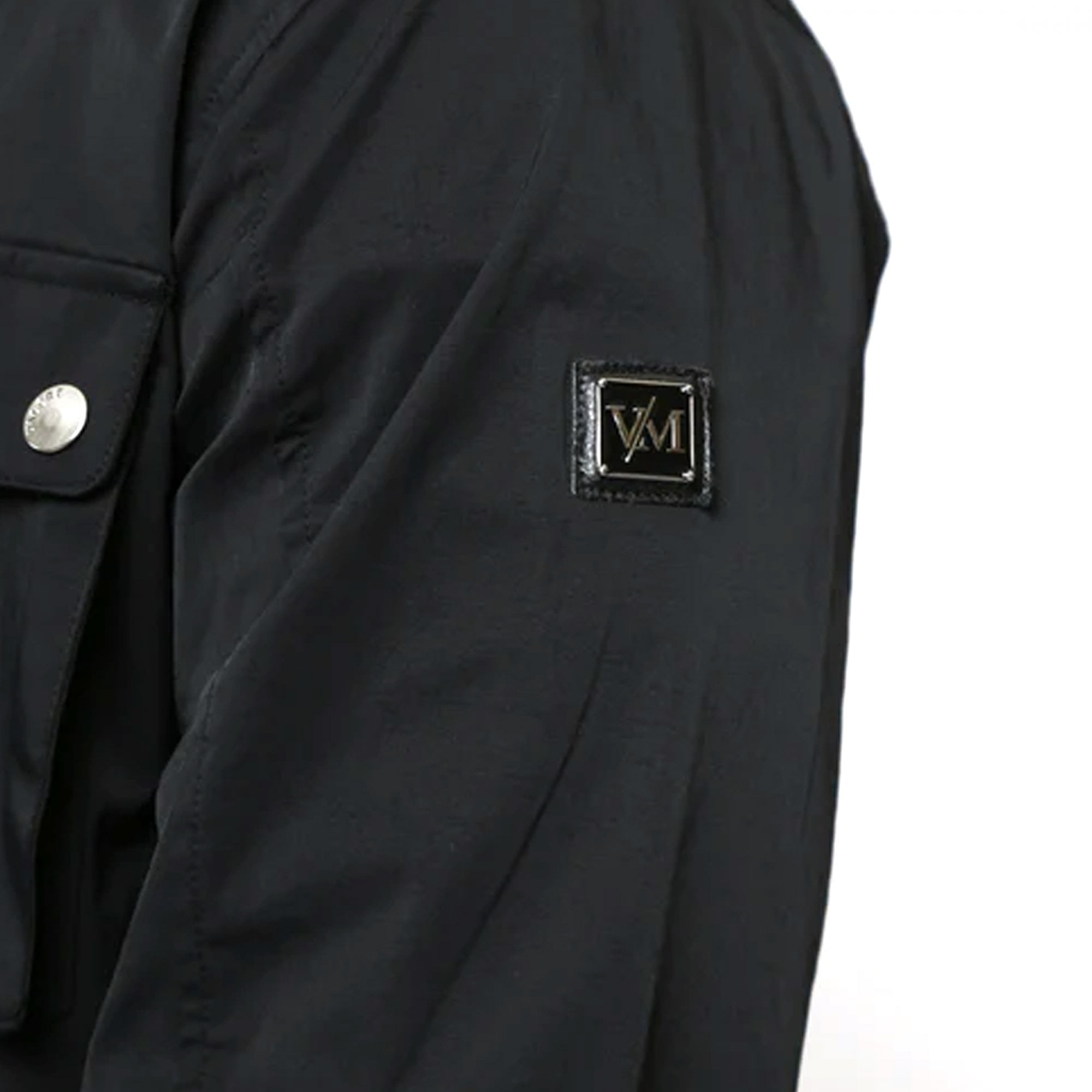 Valere Technico Black Nylon Lightweight Jacket