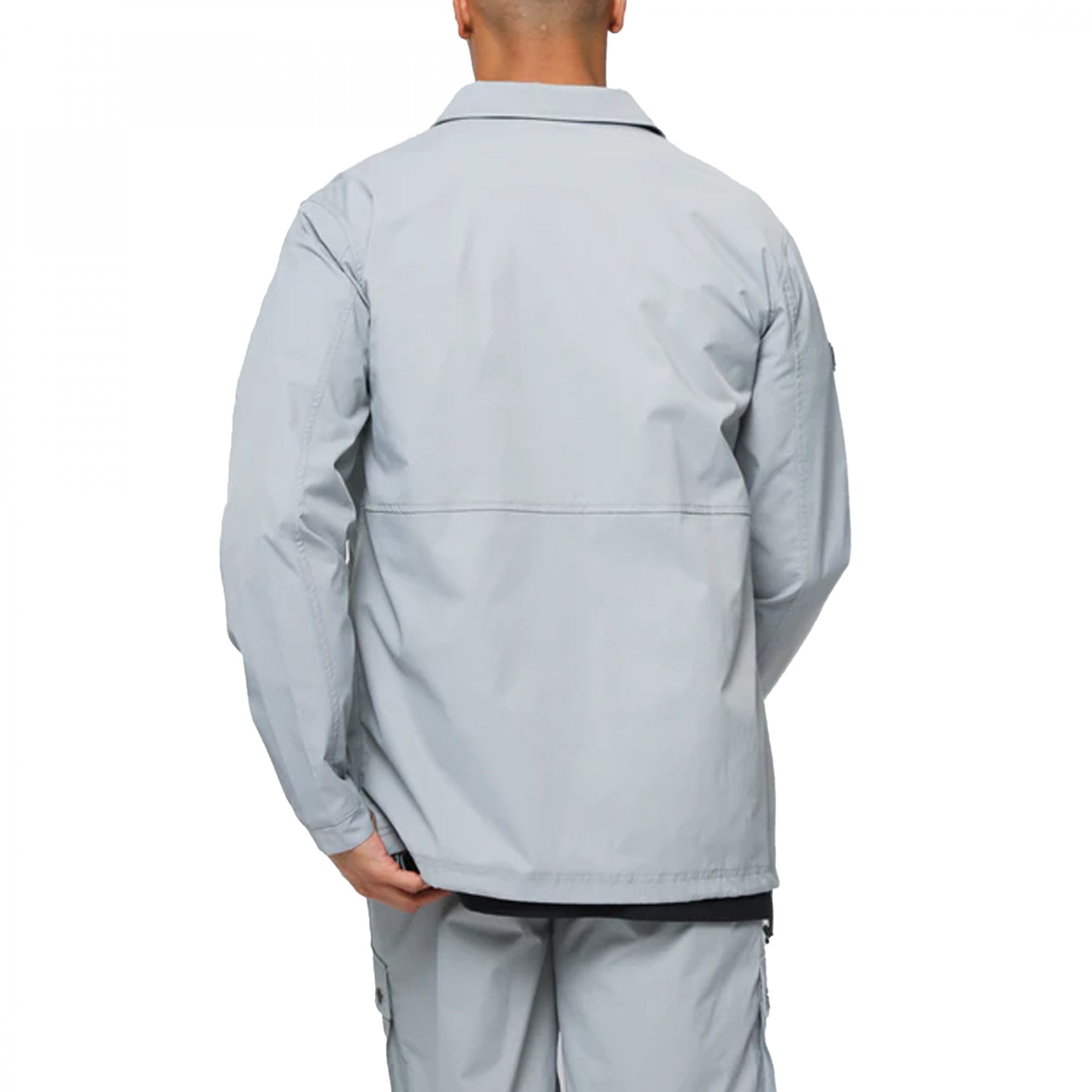 Valere Technico Light Grey Nylon Lightweight Jacket